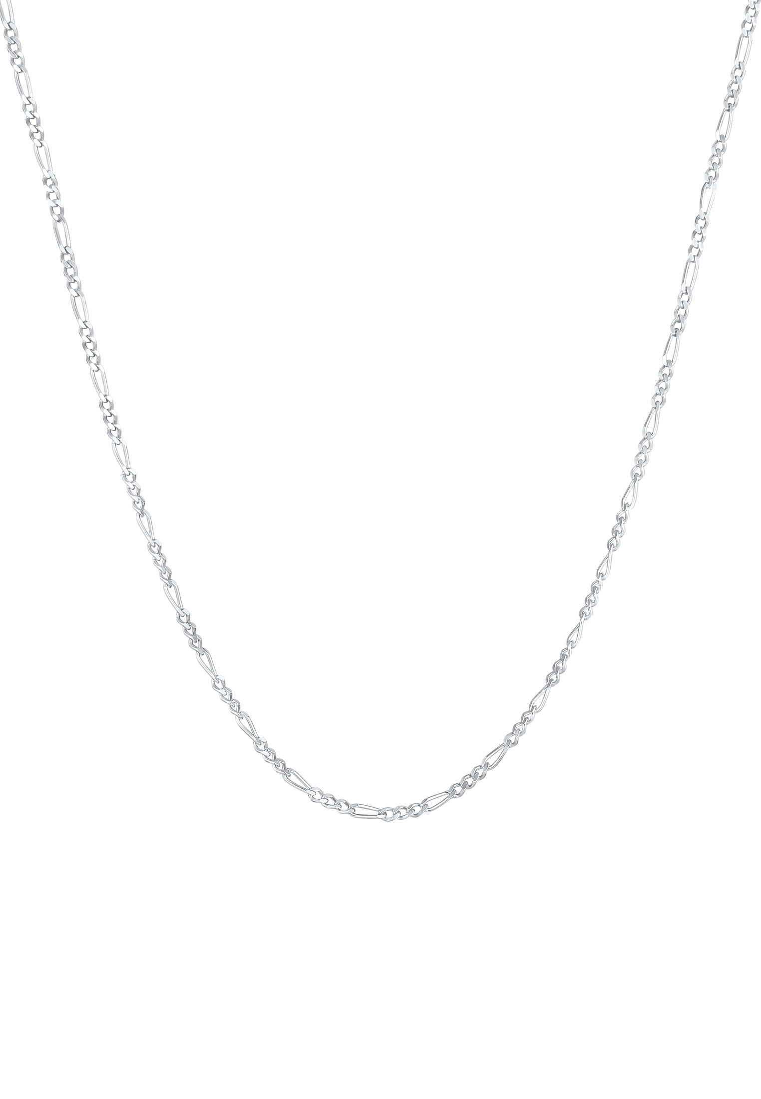 Kuzzoi Silberkette »Halskette Herrn Figaro Oxidiert Massiv Mann 925 Silber«