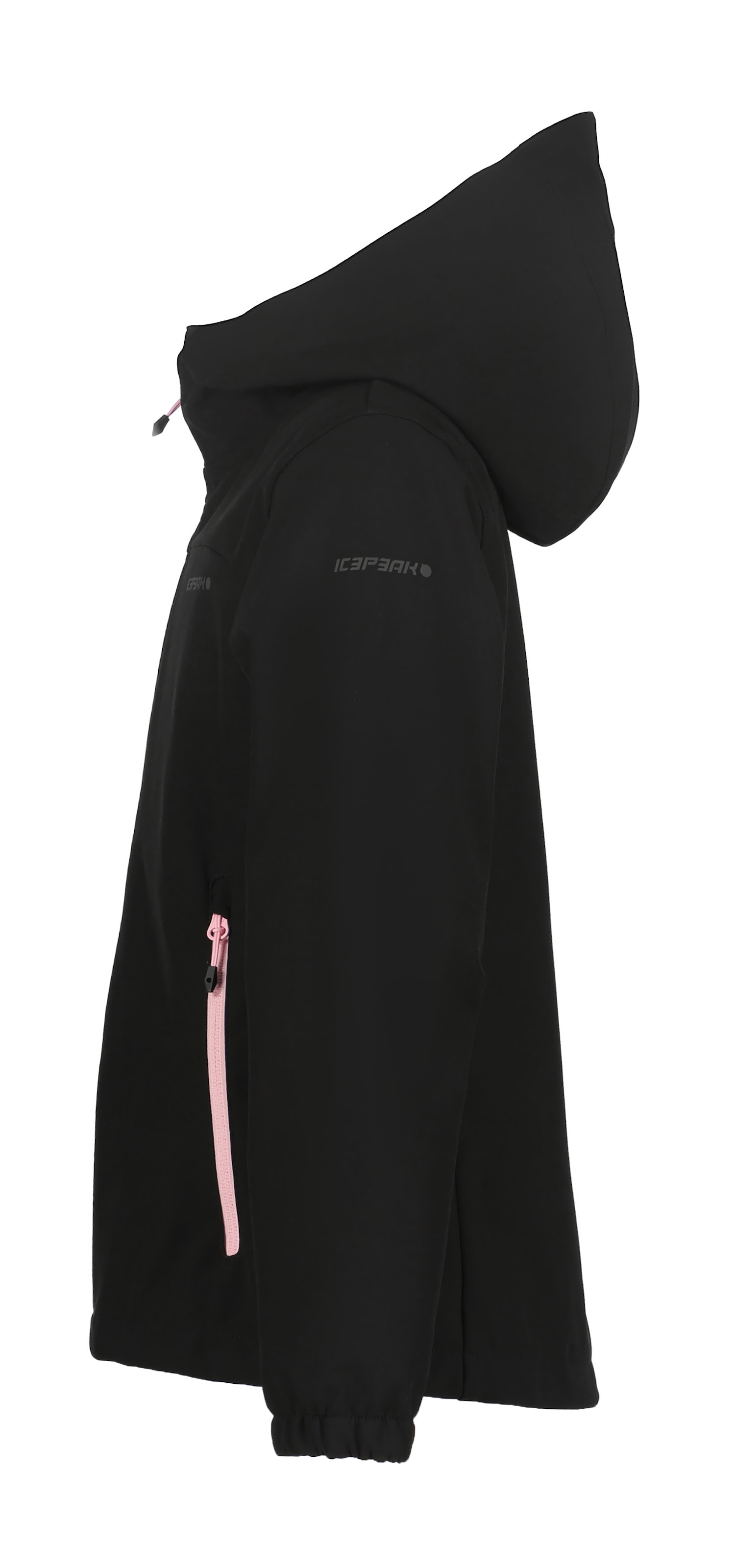 Icepeak Softshelljacke »ICEPEAK KOBRYN JR« mit Kapuze mit Kapuze, gerader Abschluss, atmungsaktiv, wasserabweisend
