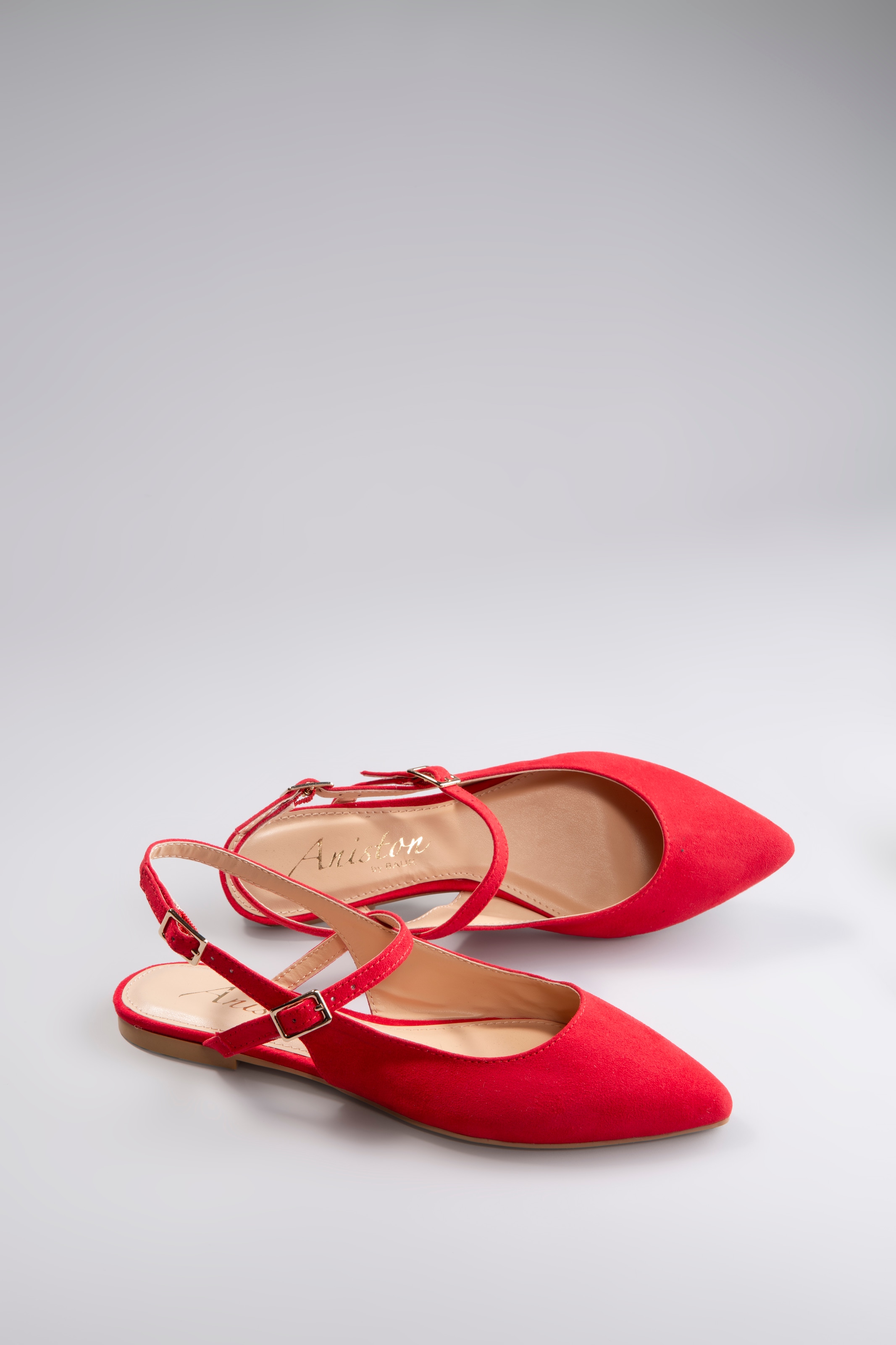 Aniston SHOES Slingpumps, Flat, Sommerschuh, Riemchensandale - neue KOLLEKTION