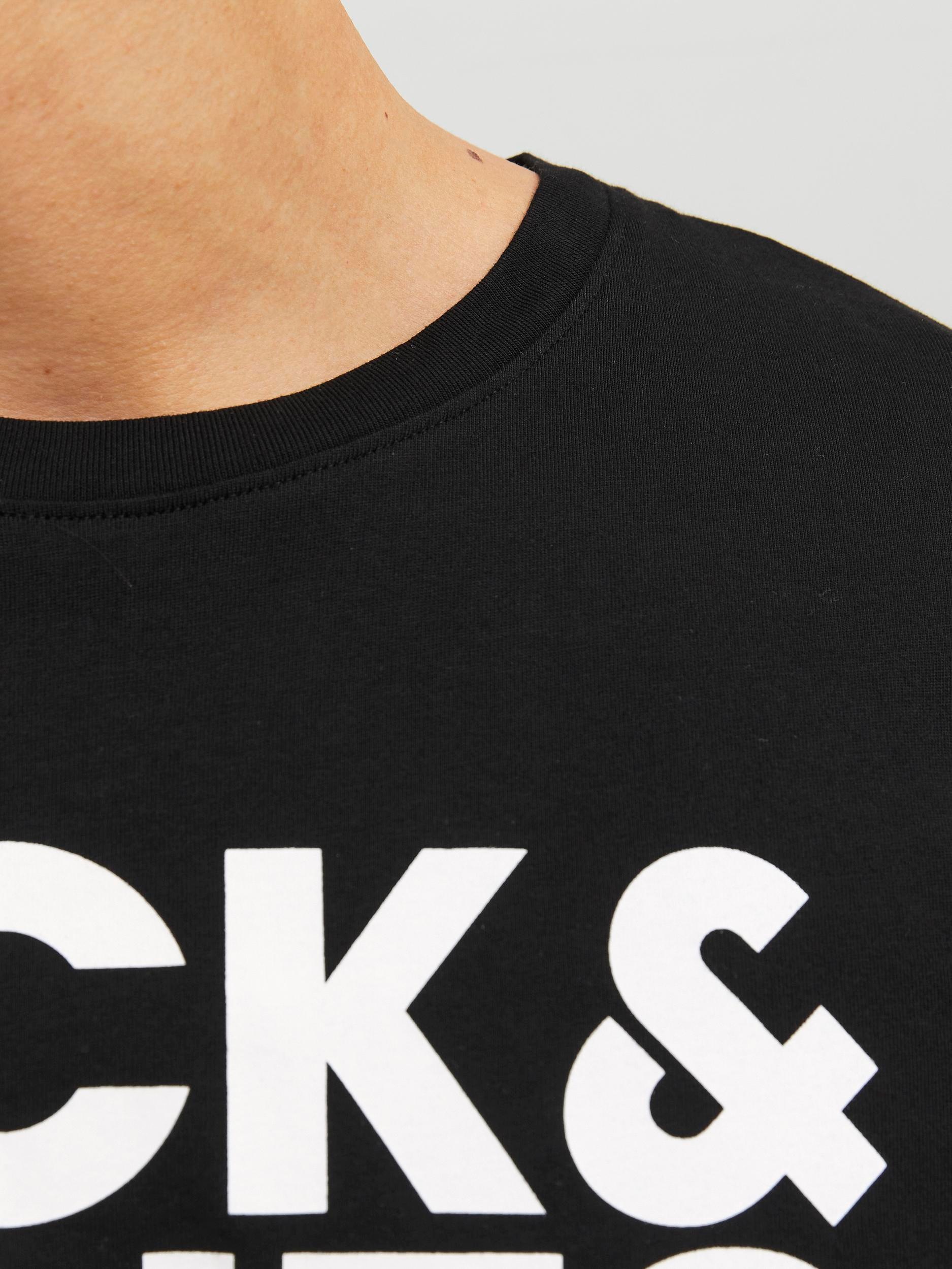 Jack & Jones Rundhalsshirt »JJECORP LOGO TEE SS«, mit Logo Print