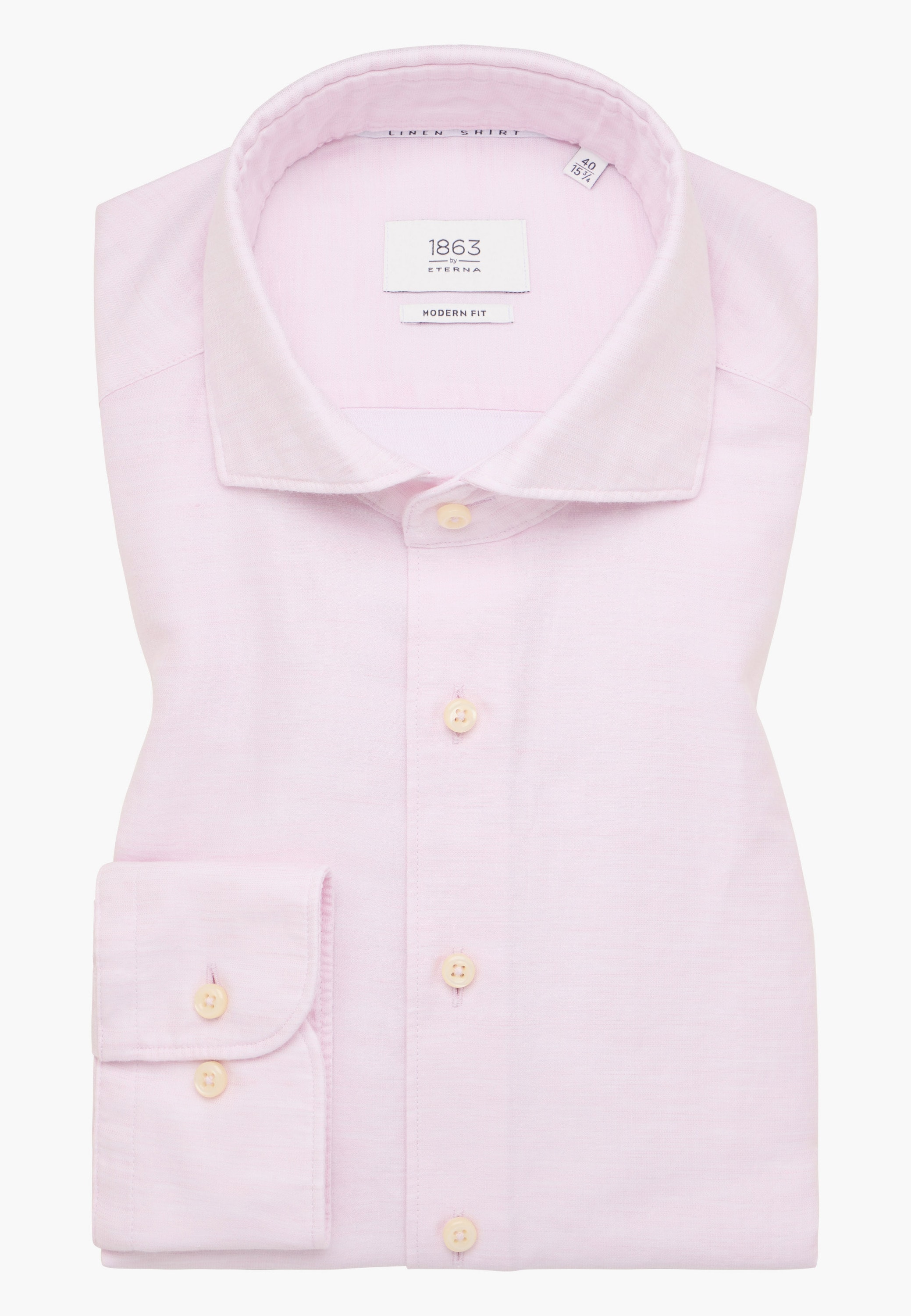 Eterna Langarmhemd »MODERN FIT«, EASY IRON (bügelleicht)