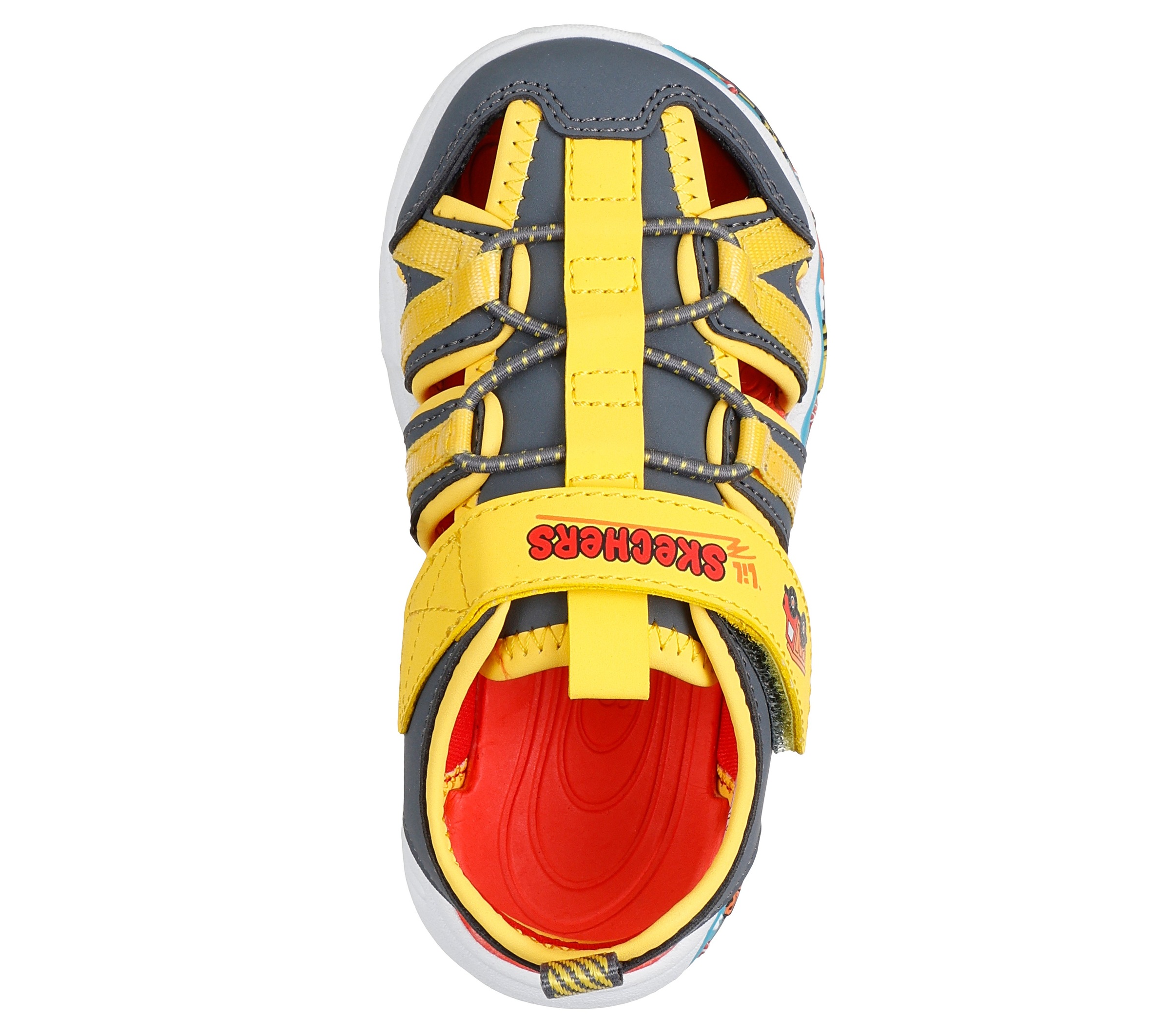 Skechers Sandale »PLAY SCENE SPLASH«  Badeschuh mit bunter Sohle, Größenschablone zum Download