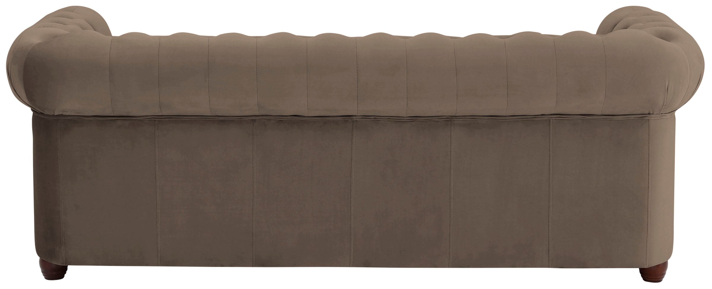 Home affaire Chesterfield-Sofa »New Castle«, mit hochwertiger Knopfheftung in Chesterfield-Design, B/T/H: 203/86/72