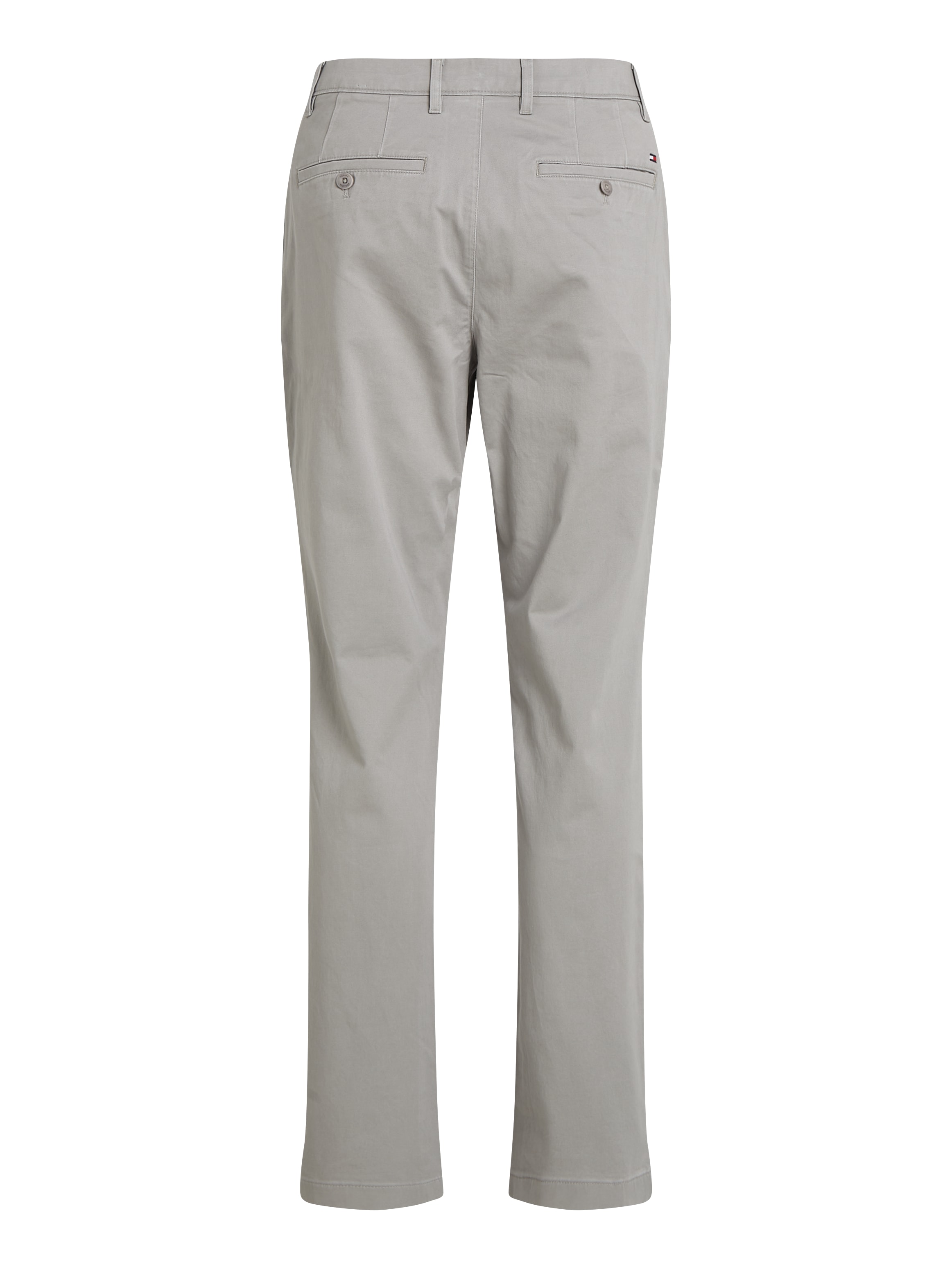 Tommy Hilfiger Chinohose »DENTON CHINO SATIN«, mit Gesäßtaschen mit Knopf, Logostickerei