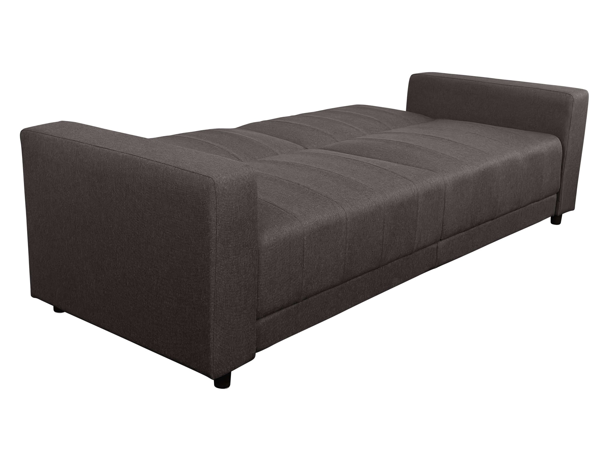 Dorel Home 3-Sitzer »Allie II Schlafsofa 225 cm«, Bett-Funktion (108/190cm), Rückenlehne 2-teilig, mit Steppung