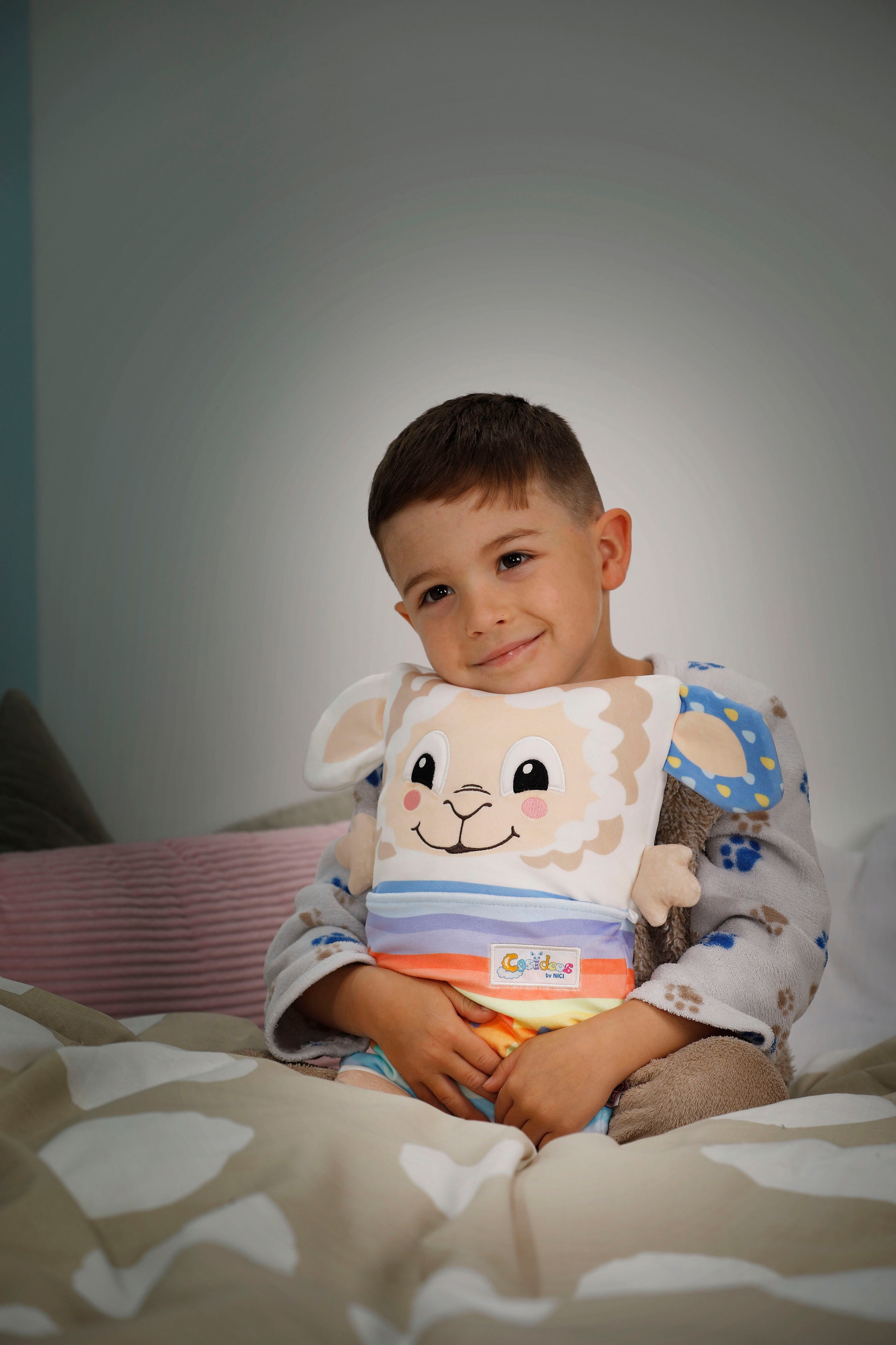 Nici Kuscheltier »Cosidoos, Schaf mit Wendefunktion 30x20 cm« enthält recyceltes Material (Global Recycled Standard)