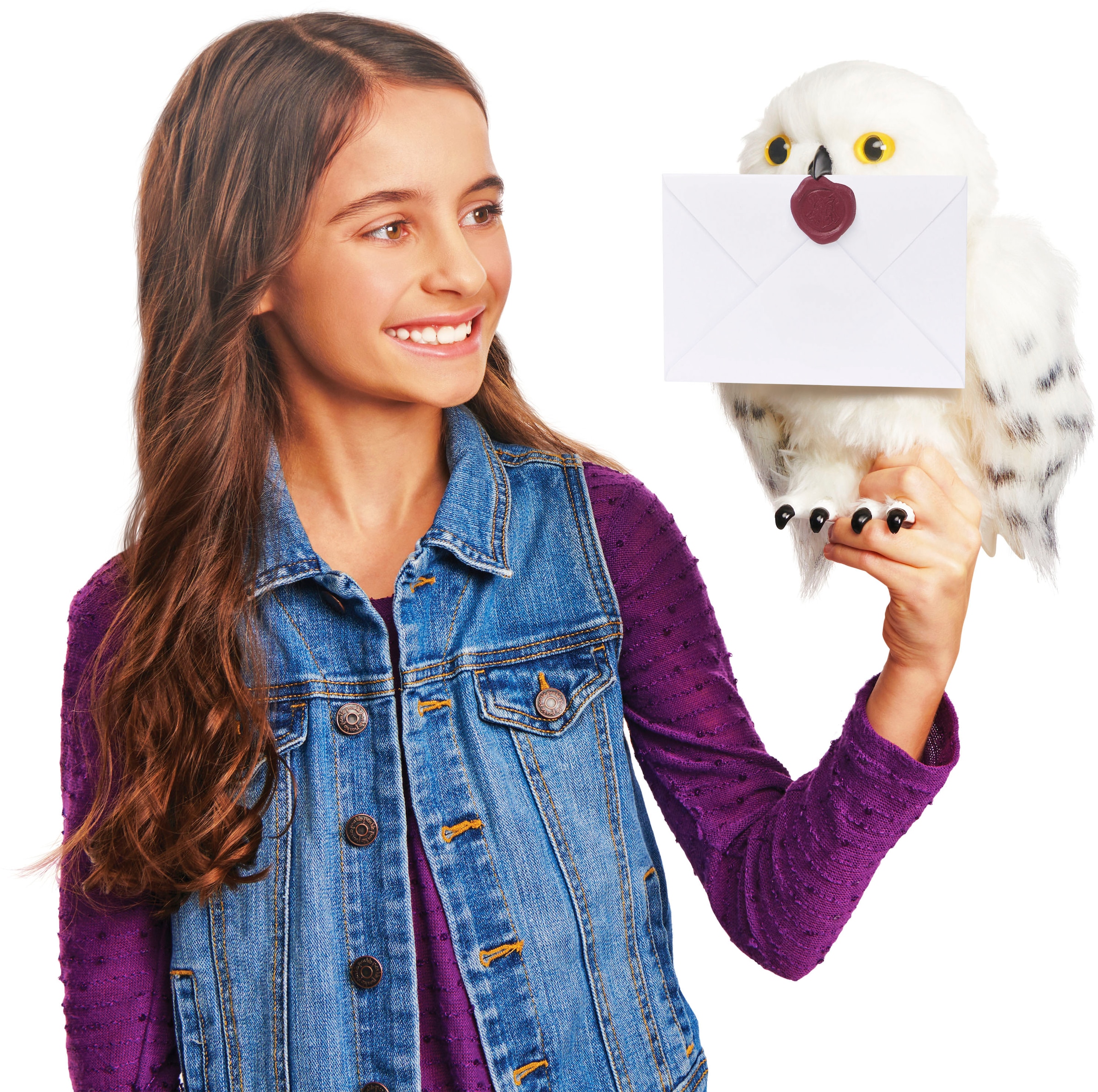 Spin Master Plüschfigur »Wizarding World - Hedwig - Interaktive Eule«, mit Geräuschen und Bewegungen