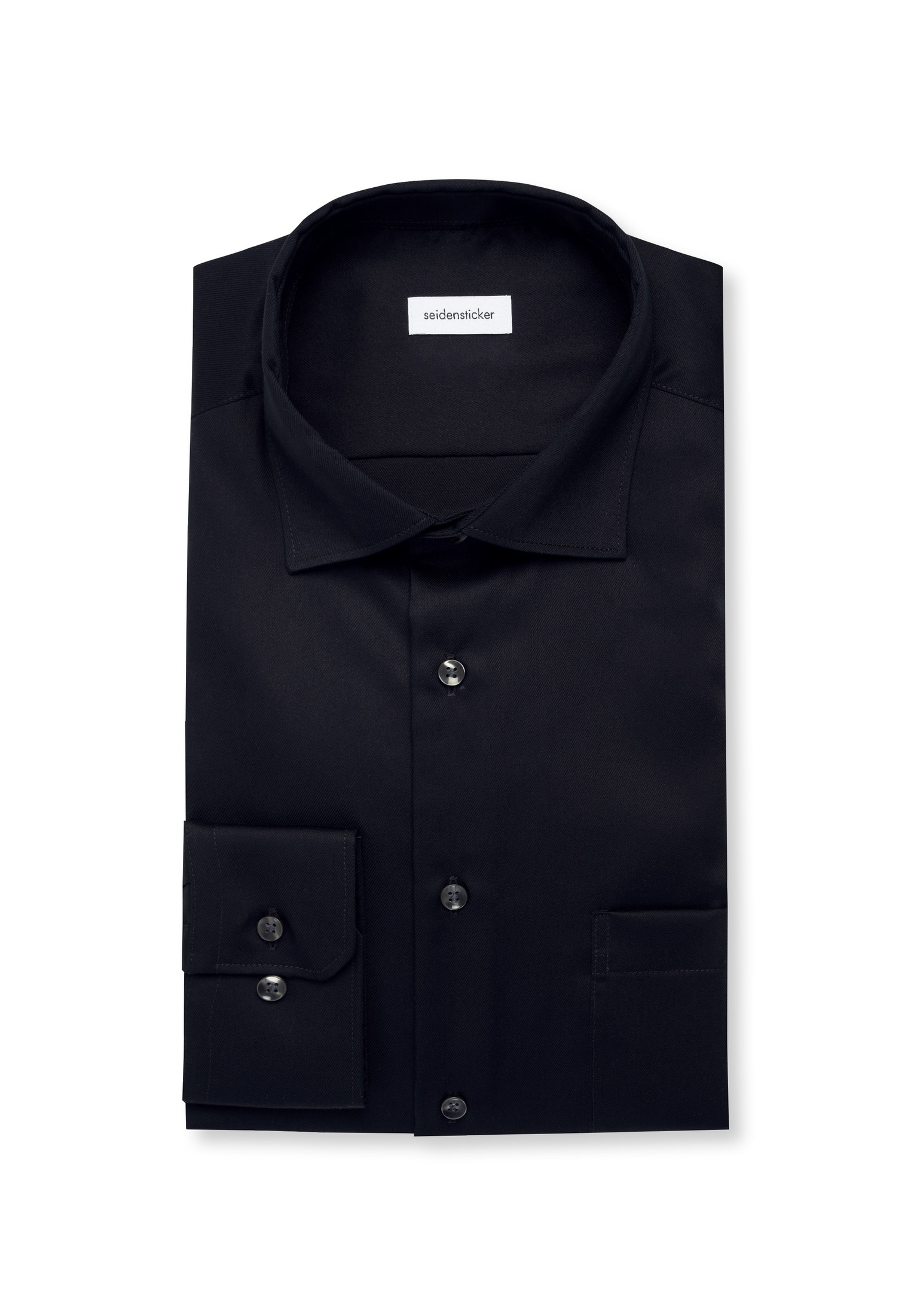 seidensticker Businesshemd »Schwarze Rose«, Comfort 1/1 Kentkragen Uni