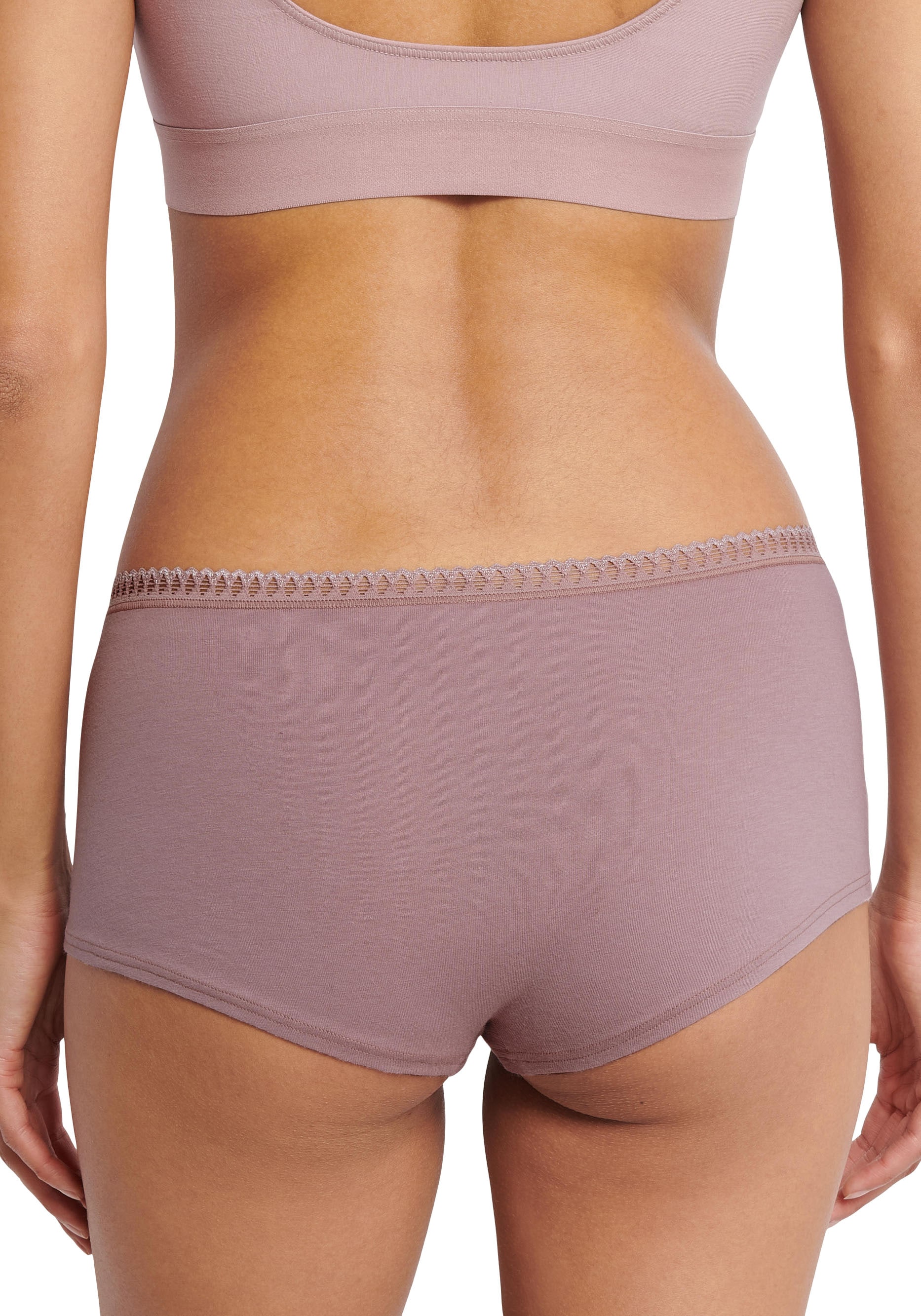 sloggi Panty »GO Crush Short C3P«, (3er Pack), mit Spitzendetails