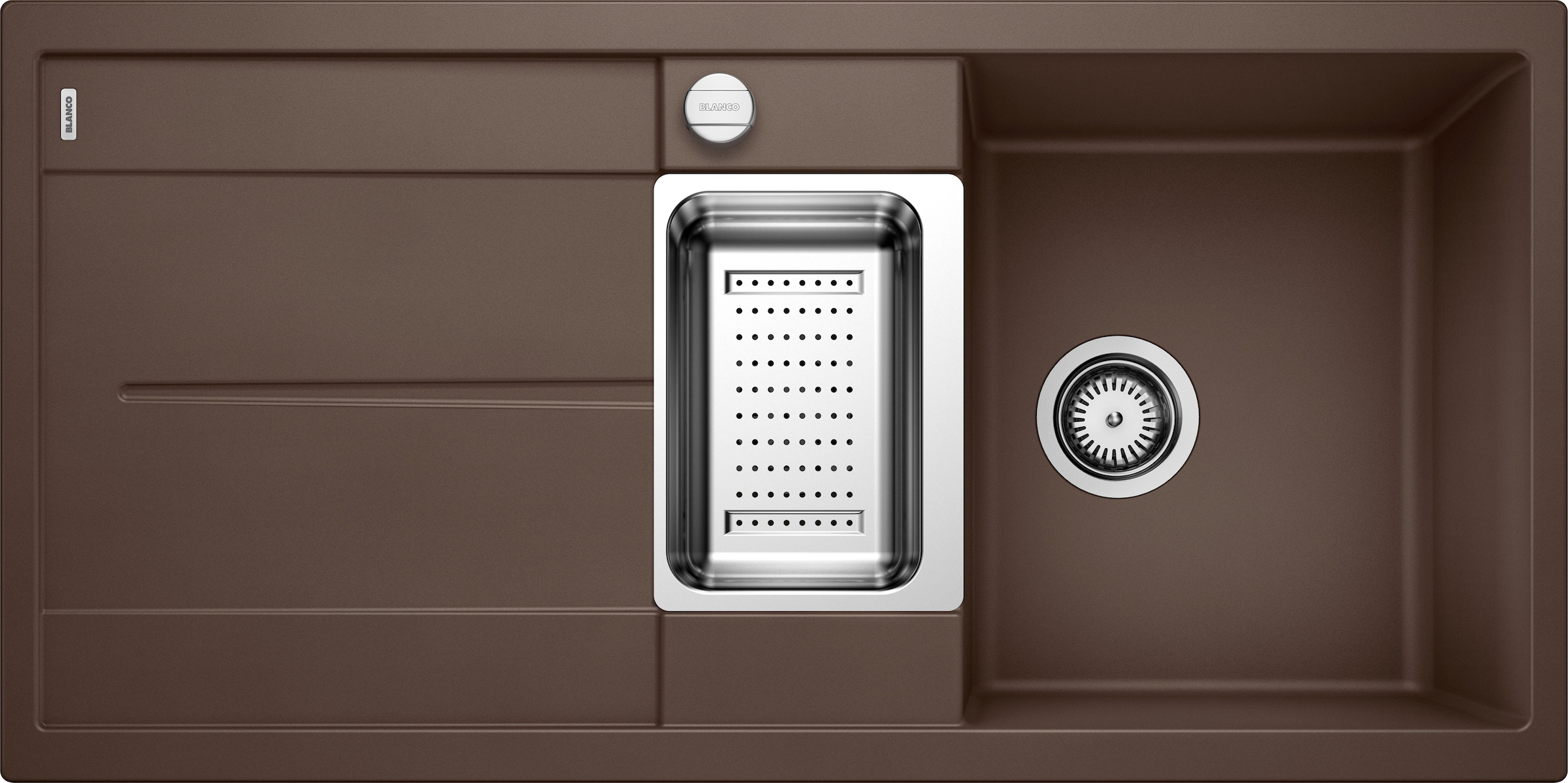 Blanco Granitspüle »METRA 6 S« aus SILGRANIT®, inkl. Edelstahl Multifunktionsschale