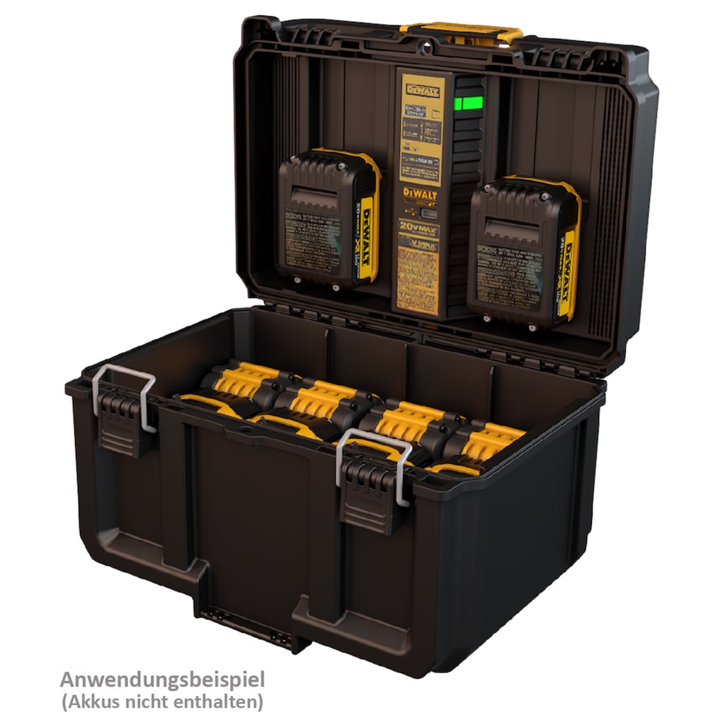 DeWalt Werkzeugkoffer »DWST83471-QW ToughSystem 2.0 Charger Box für DEWALT 18 Volt XR«