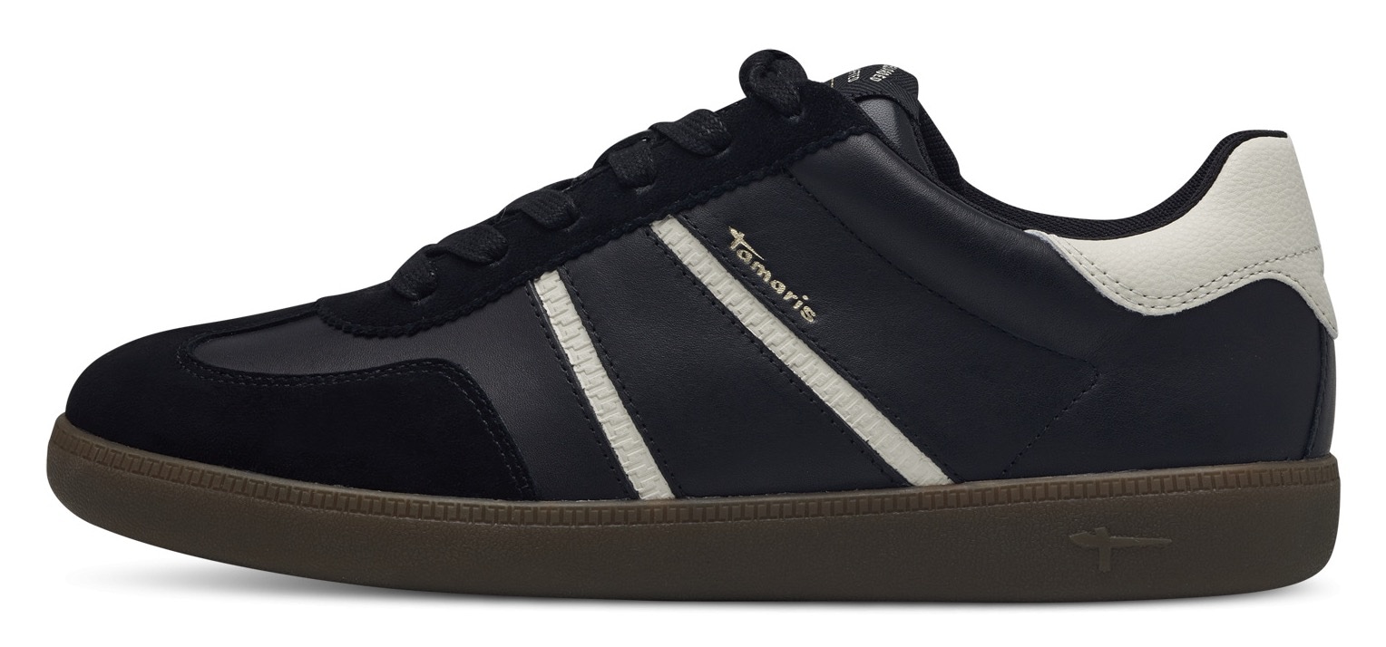 Tamaris Plateausneaker, Freizeitschuh, Halbschuh, Schnürschuh mit gepolstertem Schaftrand