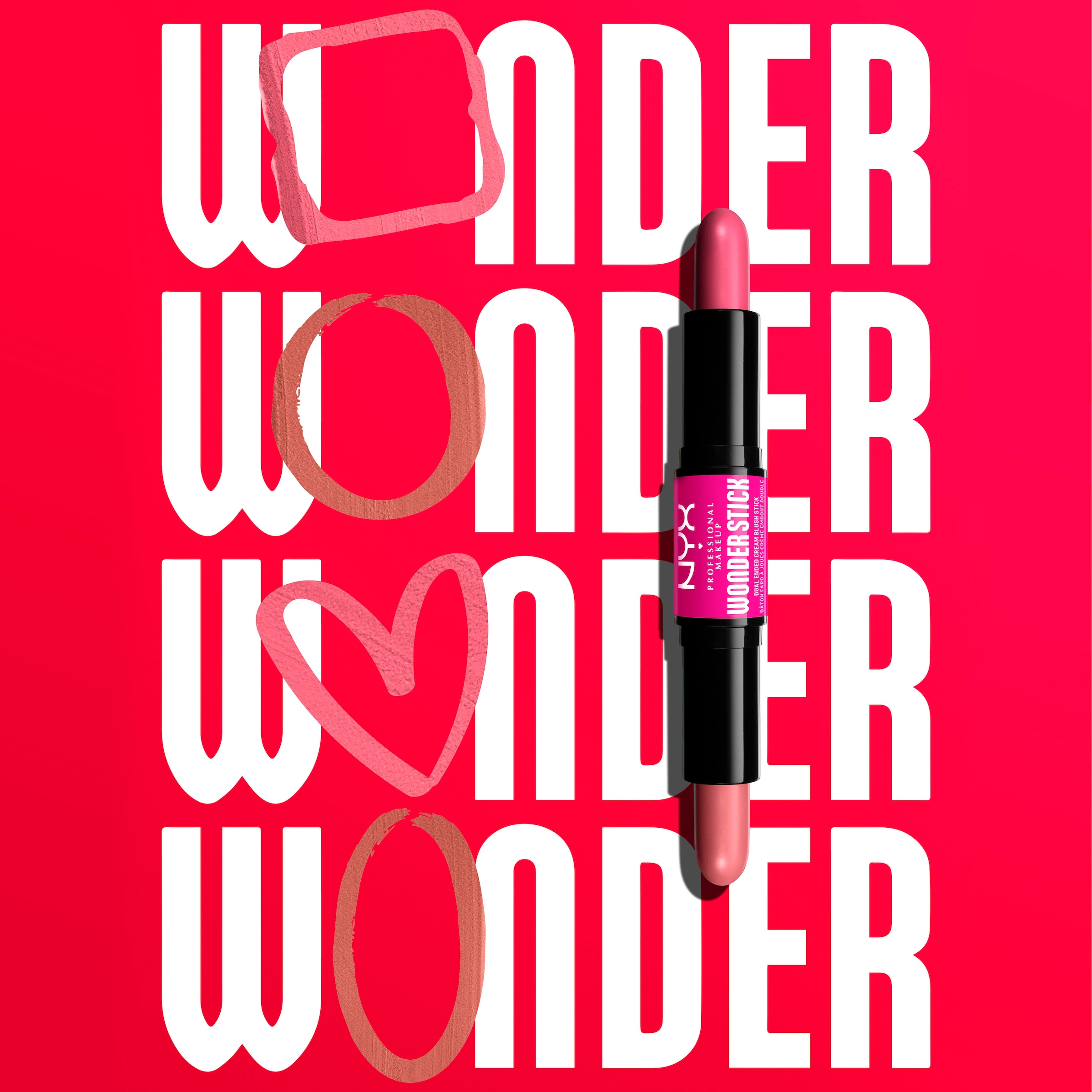 NYX Make-up Stick »Blush Stick Wonder Cream«, mit natürlichen Inhaltsstoffen