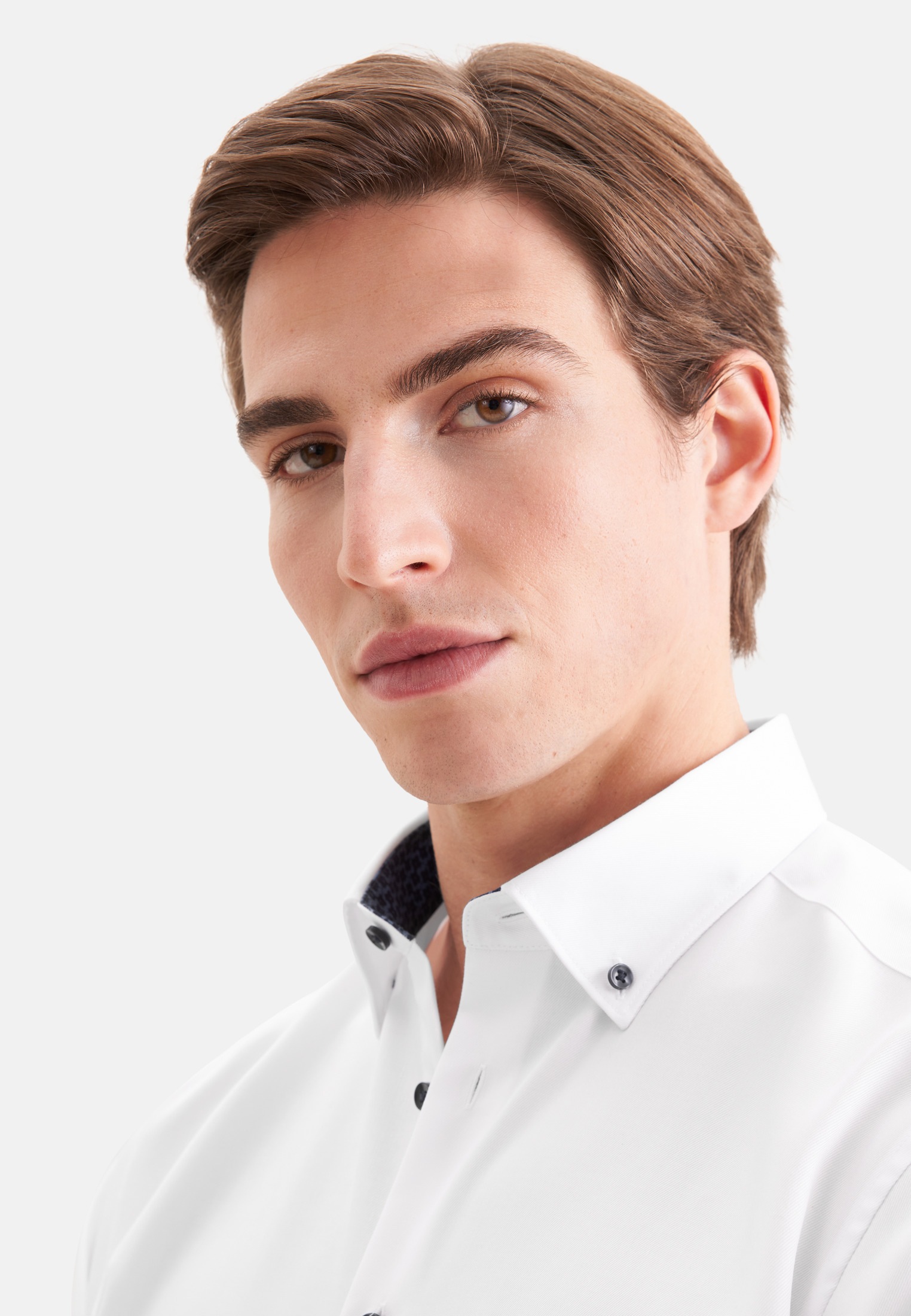 seidensticker Businesshemd »Schwarze Rose« Regular 1/1 Button-Down-Kragen Uni