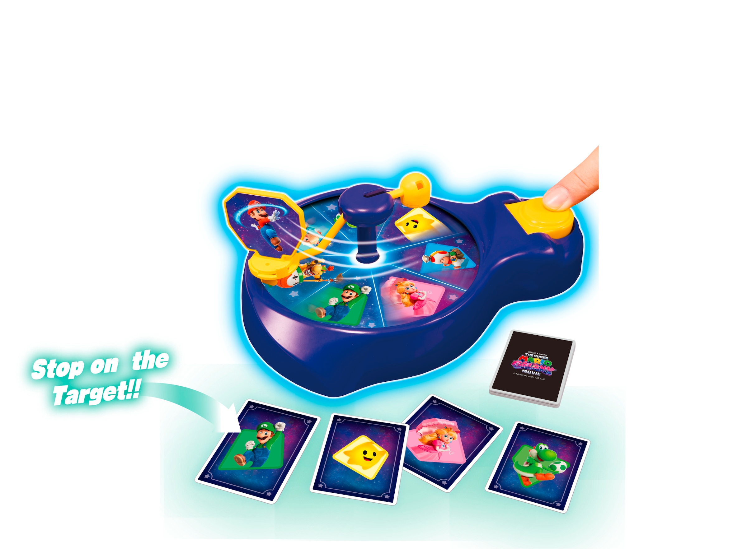 EPOCH Games Spiel »Super Mario™ Galaxy Movie Spin'n Match Game«