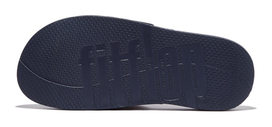 Fitflop Pantolette »IQUSHION TWO-BAR BUCKLE SLIDES«, Sommerschuh, Schlappen, Badeschuh mit zwei verstellbaren Schnallen