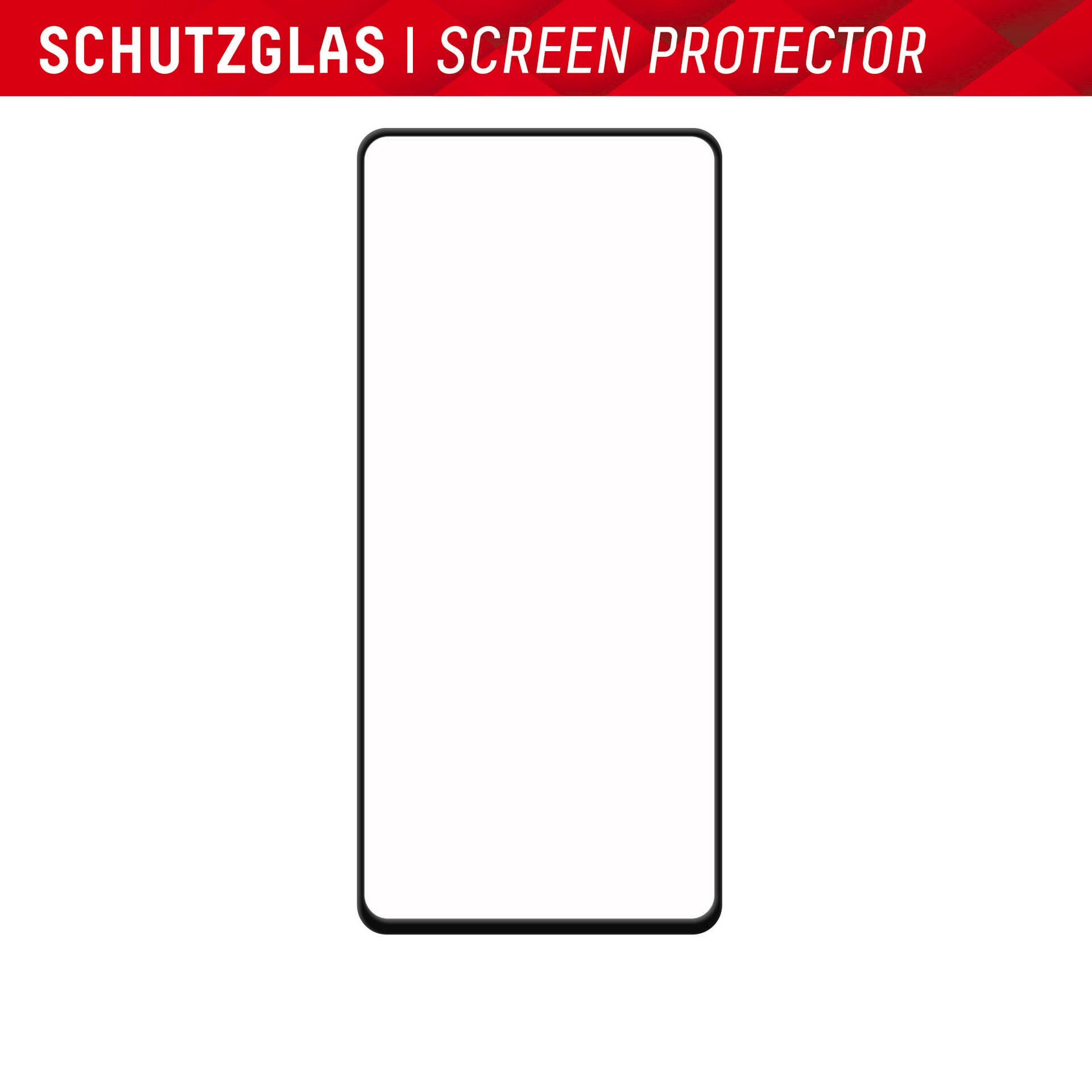 Displex Displayschutzglas »Real Glass + Case - Samsung Galaxy S23 Ultra«, Displayschutzfolie Displayschutz Rundumschutz 360 Grad splitterfest