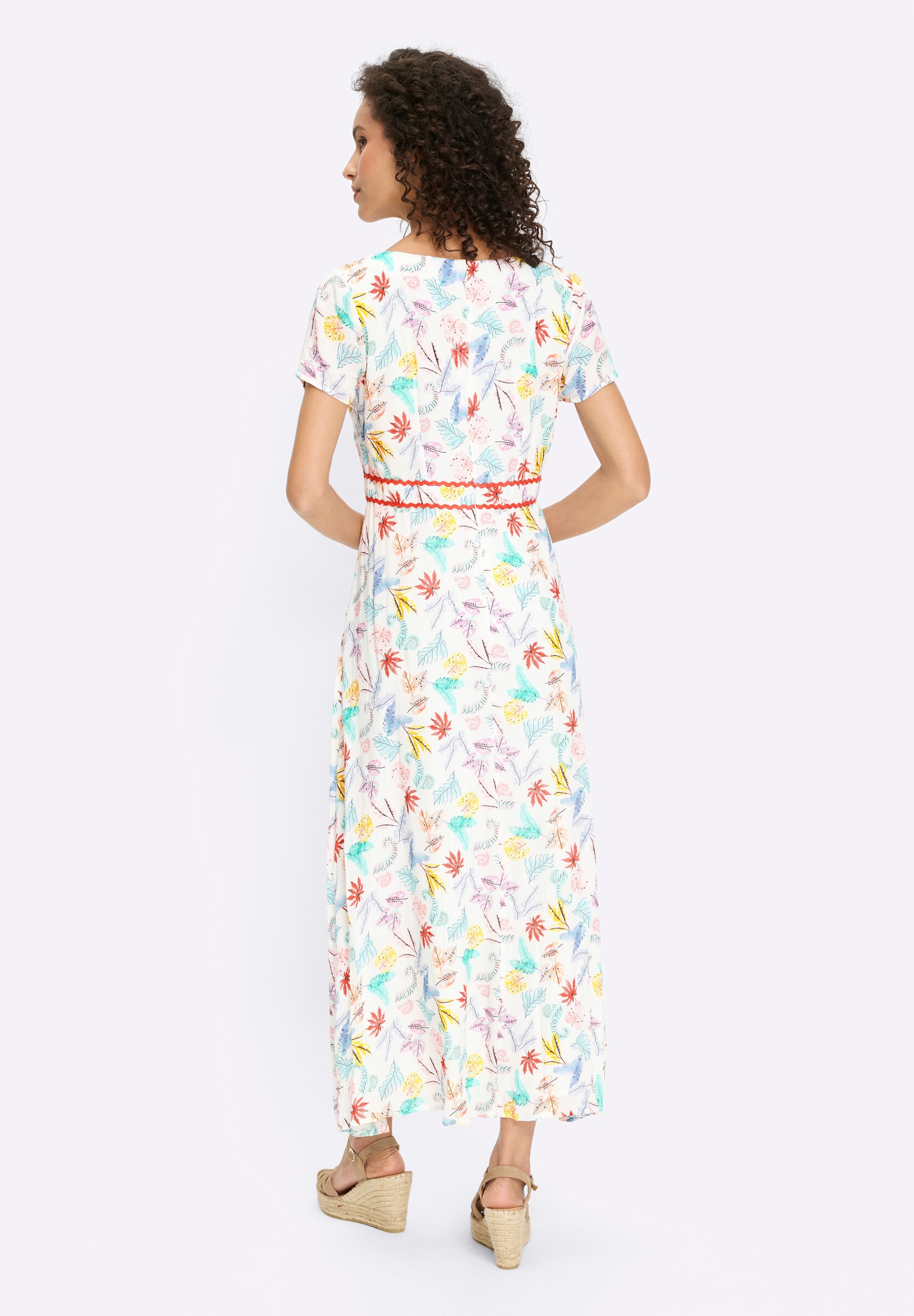 heine Sommerkleid »Druck-Kleid Webkleid« Ohne Taschen