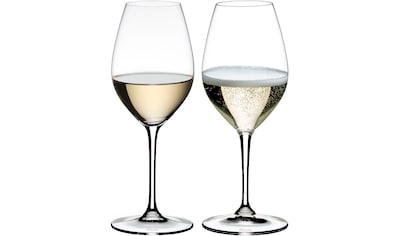 Weinglas »Wine Friendly«, (Set, 4 tlg., WHITE WINE / CHAMPAGNE WINE GLASS)