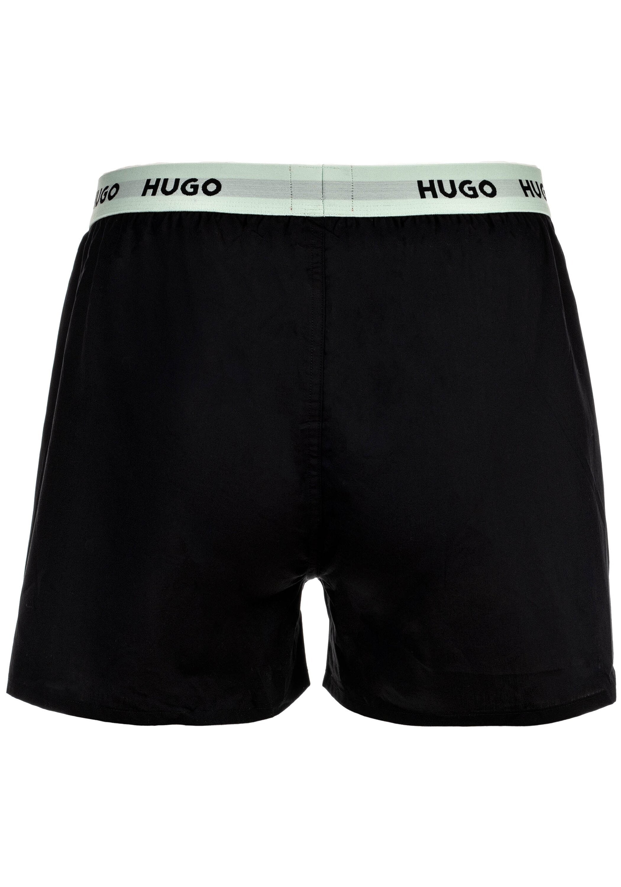 HUGO Webboxer »Web-Boxershorts Woven Boxer Triplet 3er Pack«