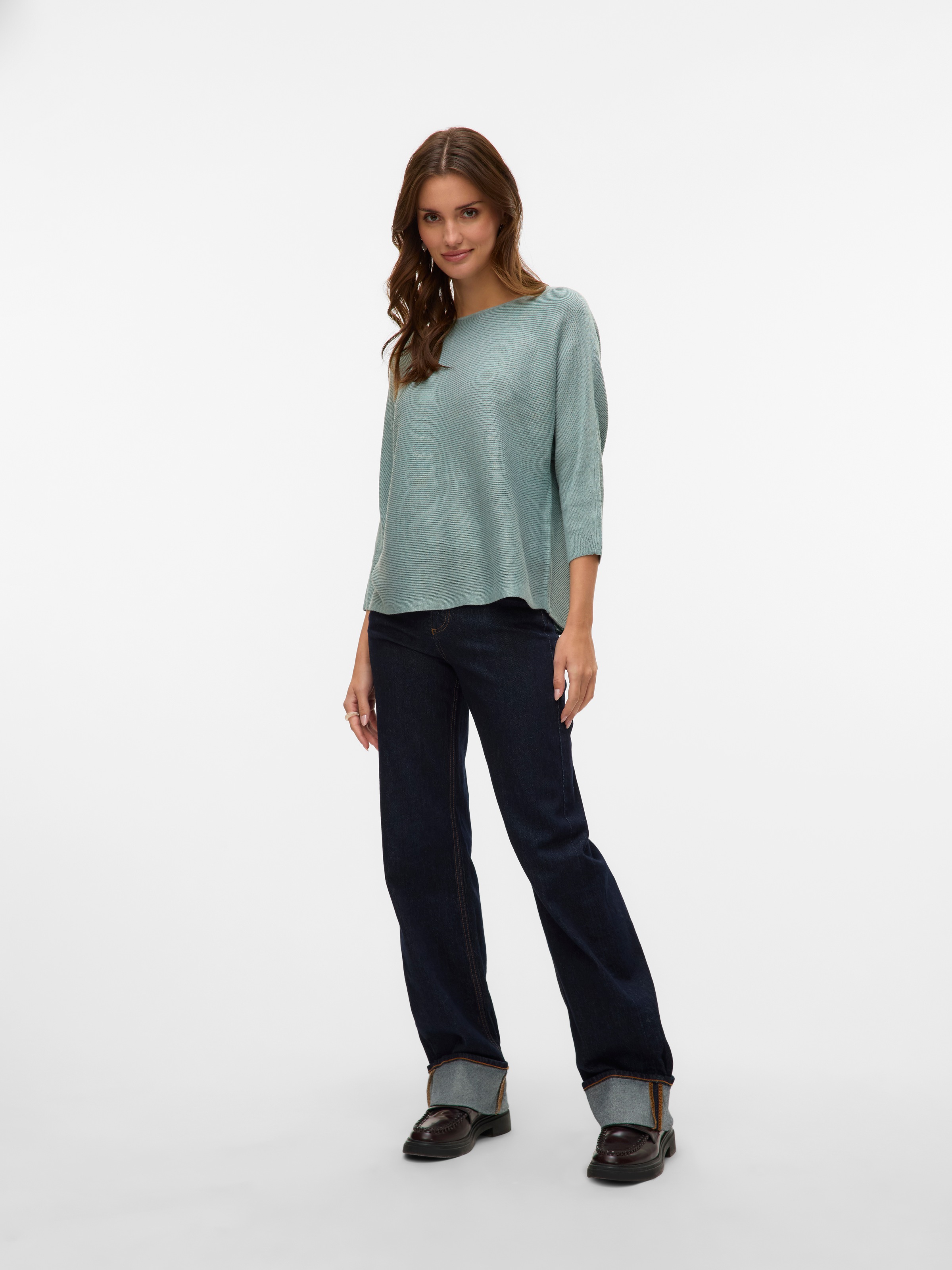Vero Moda 3/4 Arm-Pullover »VMNORA 3/4 BOATNECK BLOUSE NOOS«