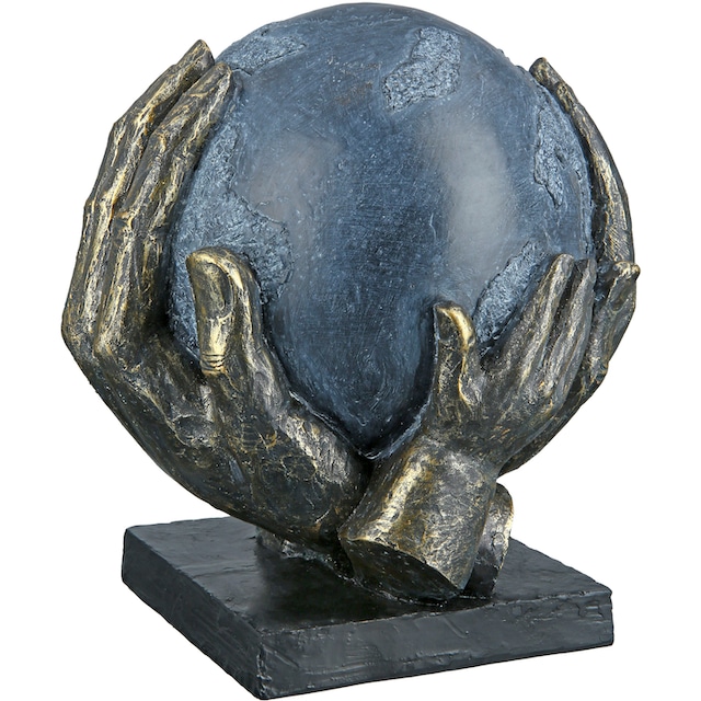Casablanca by Gilde Dekofigur »Skulptur Save the World« auf Rechnung kaufen