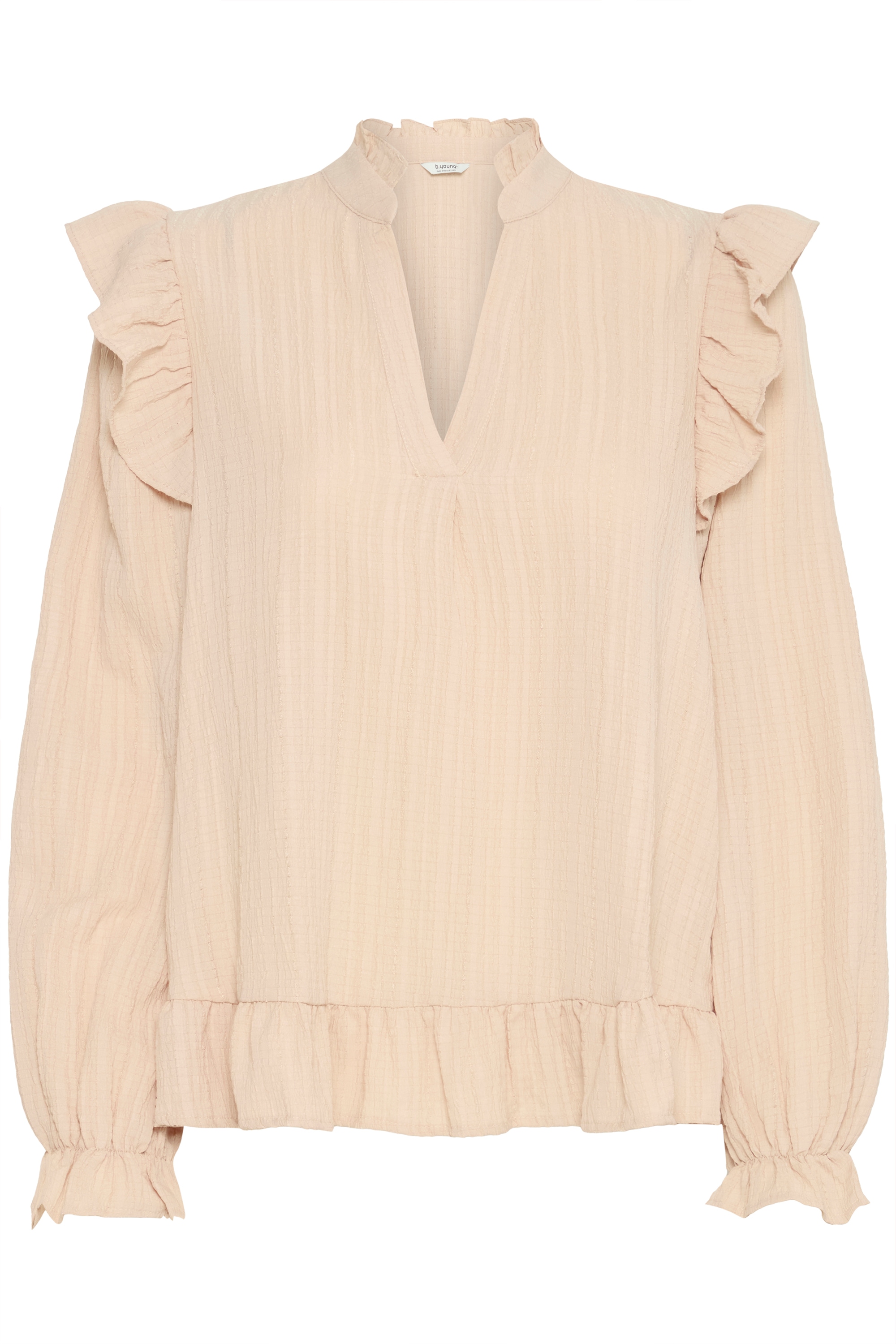 b.young Kurzarmbluse »Damen Kurzarm-Bluse BYJULIANA«