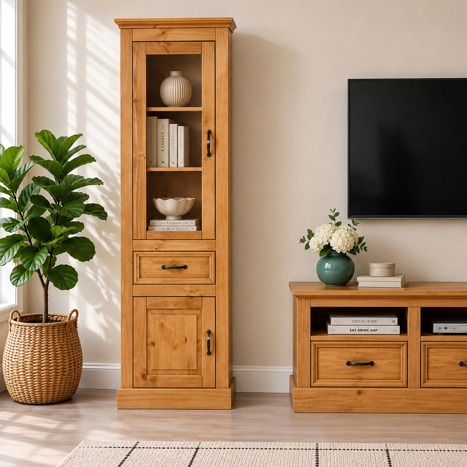 OTTO home Vitrine »Selma« Höhe 180 cm