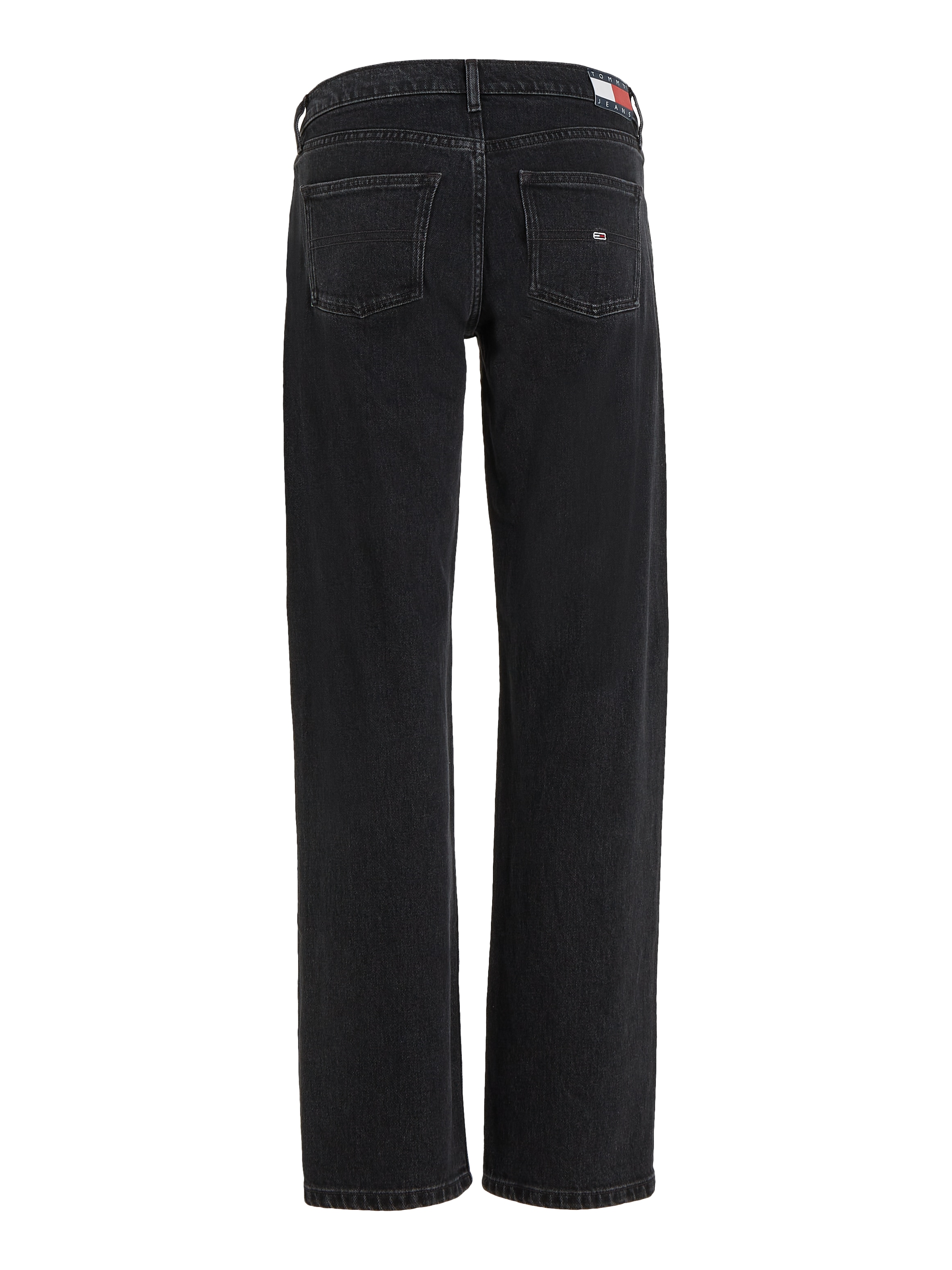 Tommy Jeans Bequeme Jeans »LW STR BH4116«, mit Ledermarkenlabel