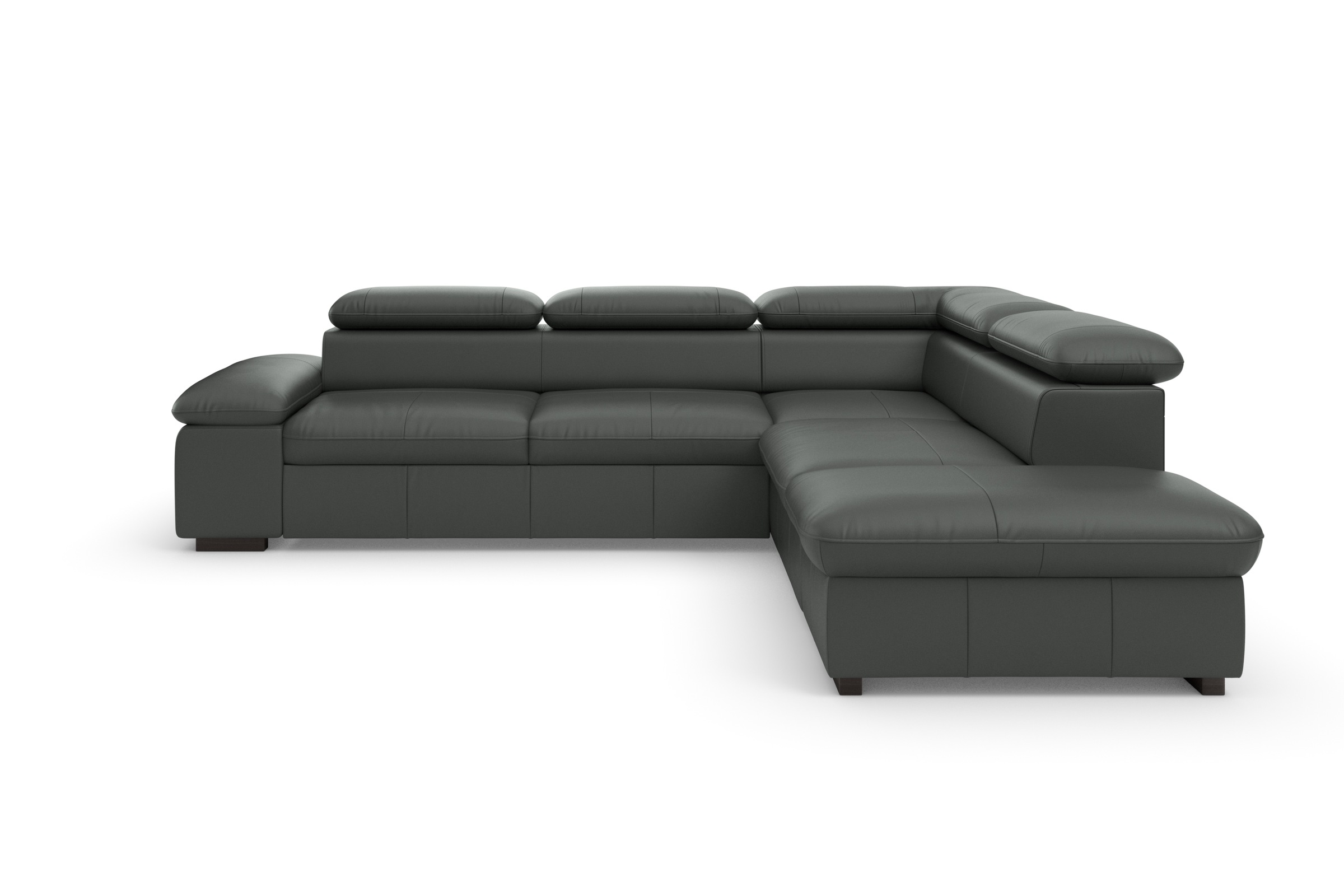 Home affaire Ecksofa »Alberto L-Form«, mit Kopfteilverstellung, wahlweise mit Bettfunktion