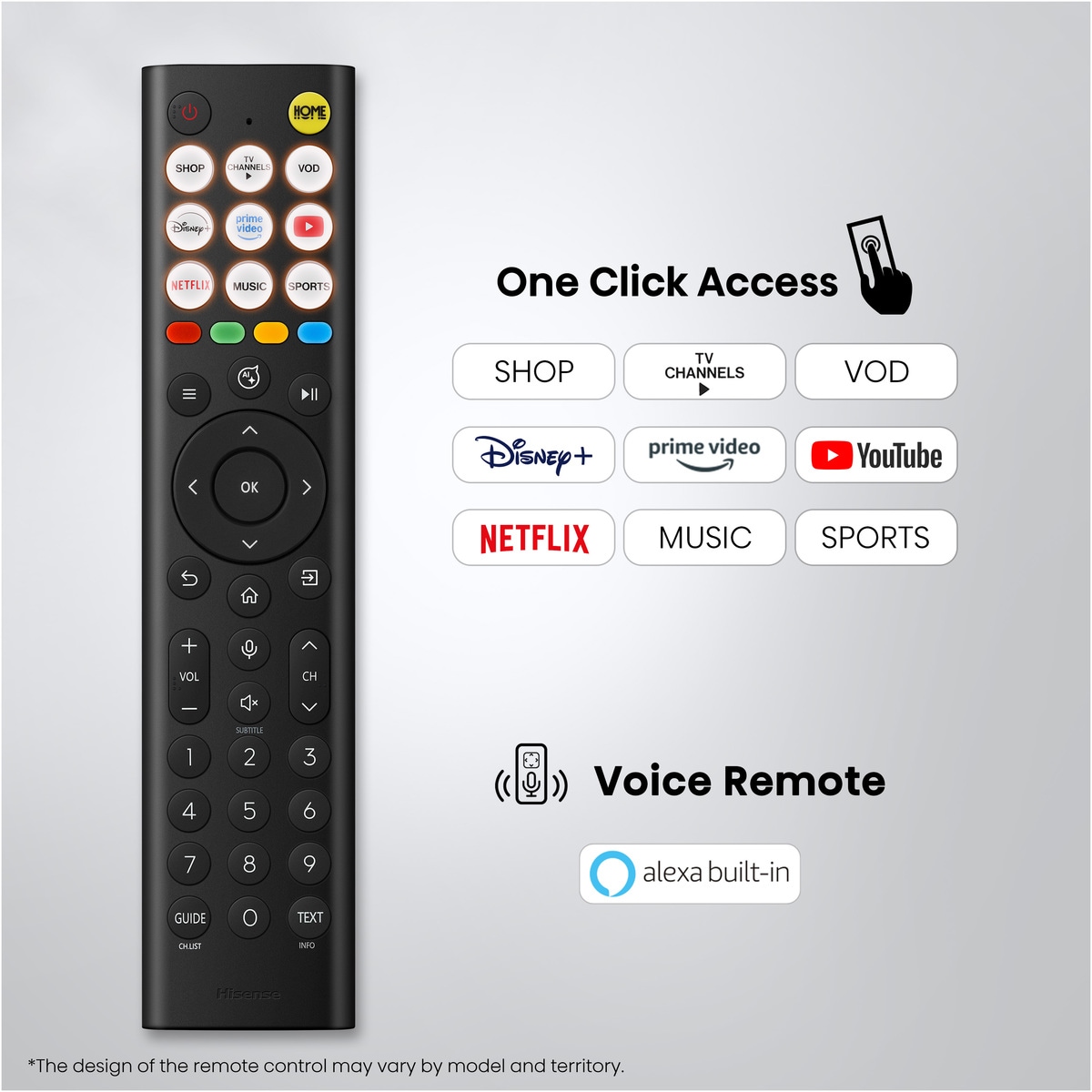 Hisense DLED-Fernseher »50E6DS« 126 cm/50 ″ Smart-TV