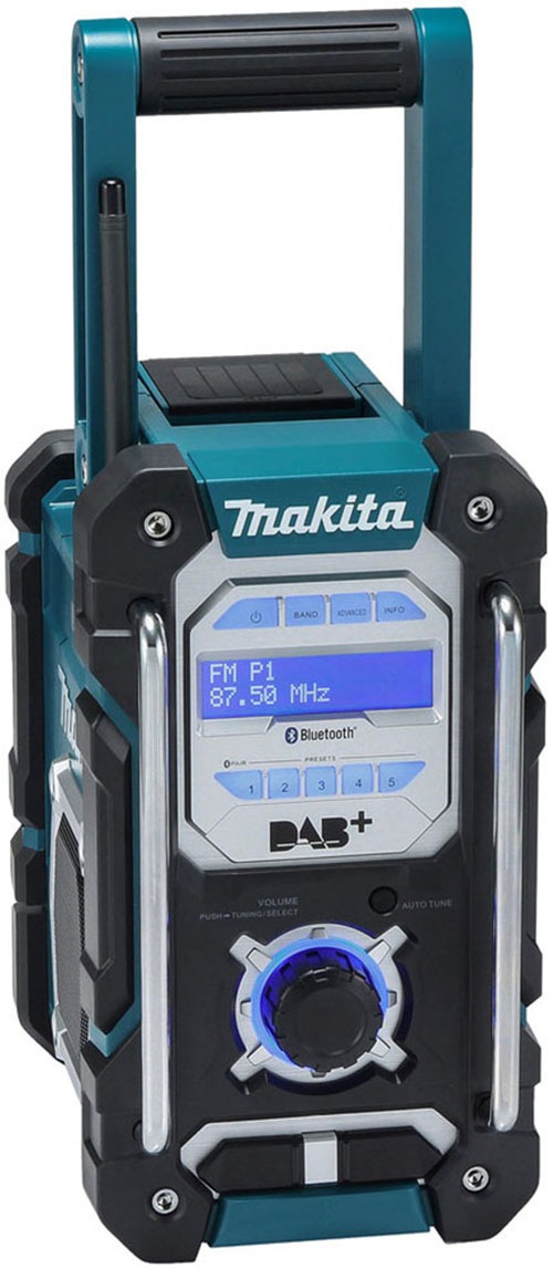 Makita Baustellenradio »DMR112«, (FM-Tuner-Digitalradio (DAB+), ohne Akku