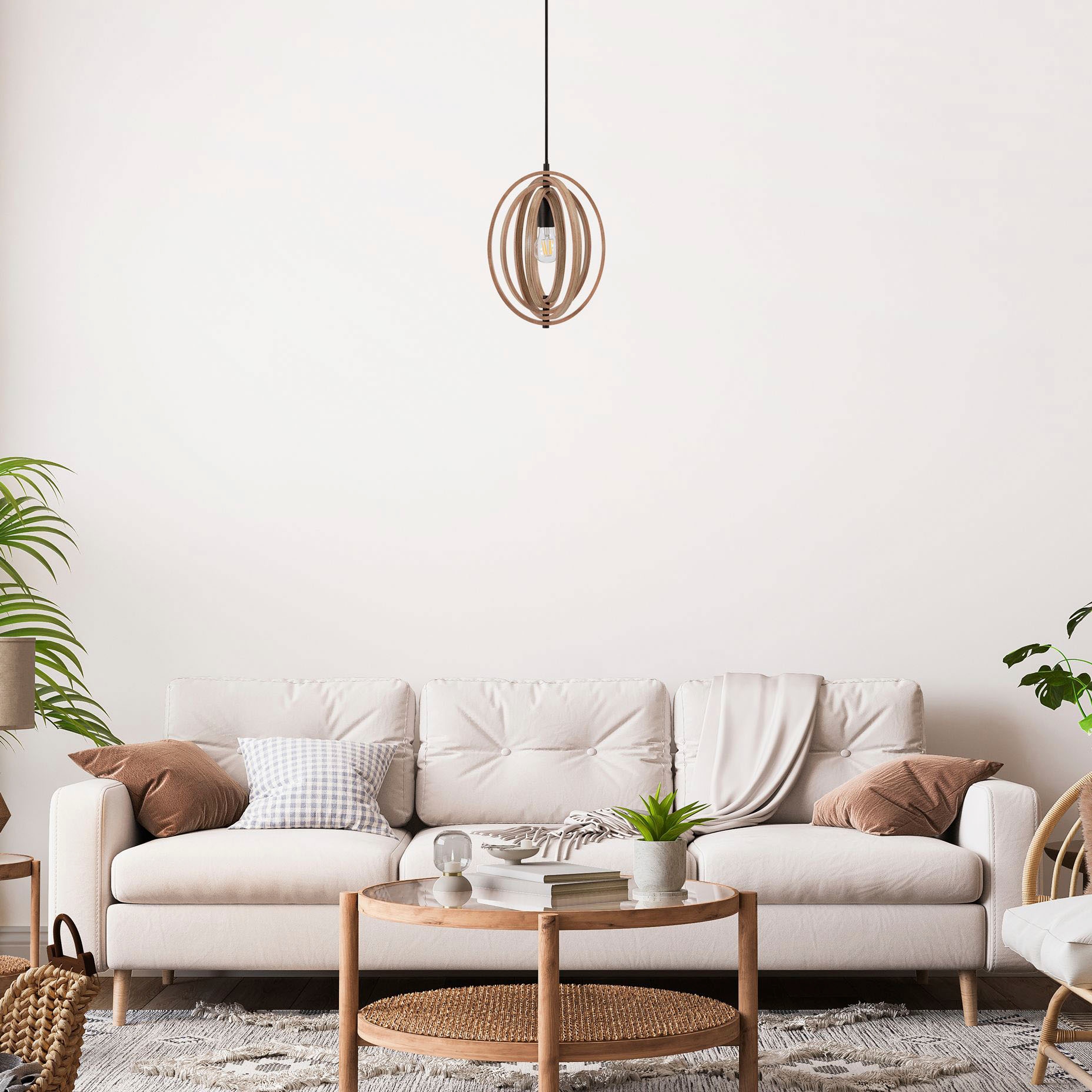 Paco Home Pendelleuchte »BARRY M« E27