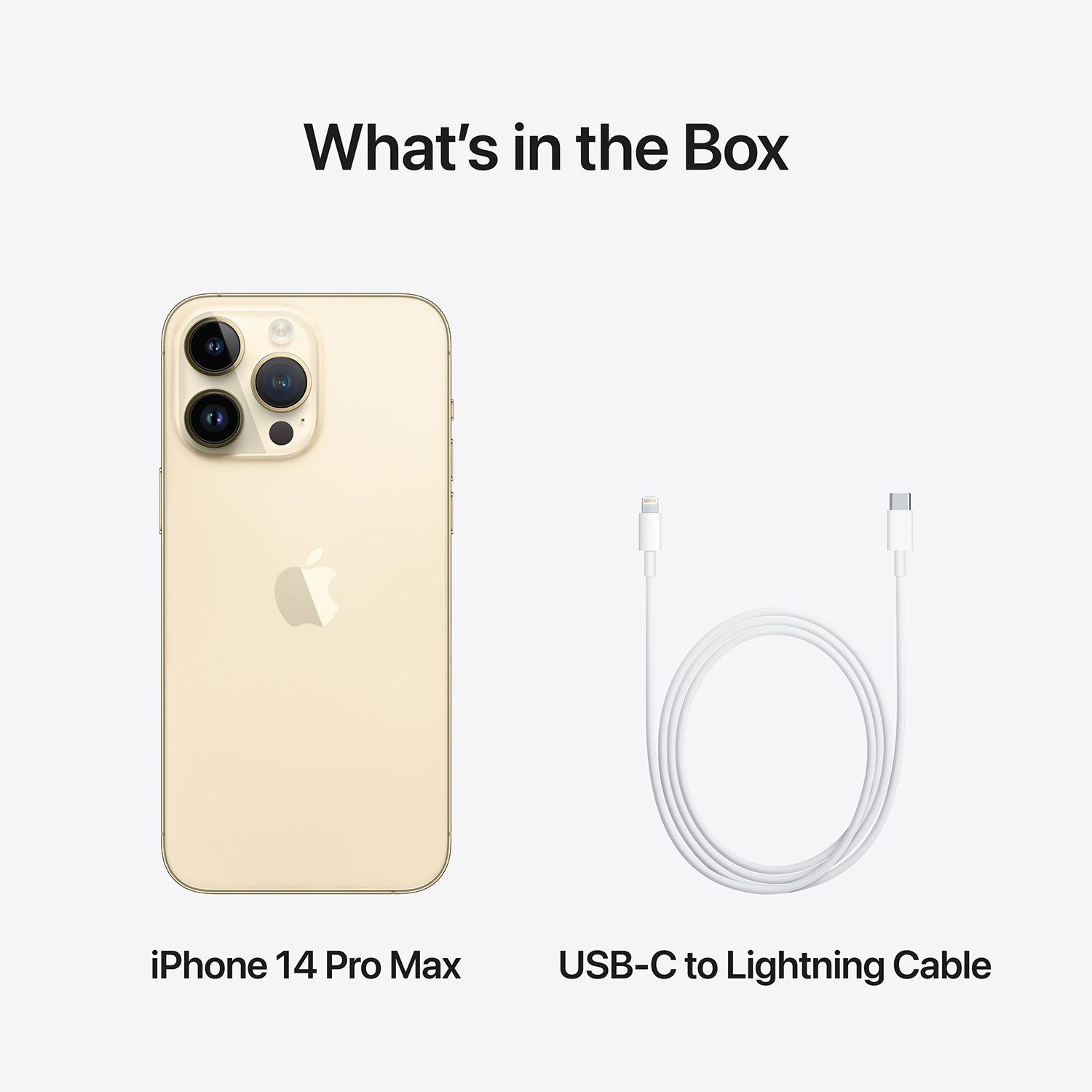 Apple Smartphone »iPhone 14 Pro Max, 512 GB«, Gold, 17,0 cm/6,7 Zoll, 48 MP Kamera