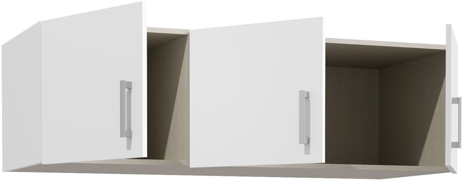 FORTE Schrankaufsatz, Schrankaufsatz, Stauraum, 3 Türen,Raumnutzung