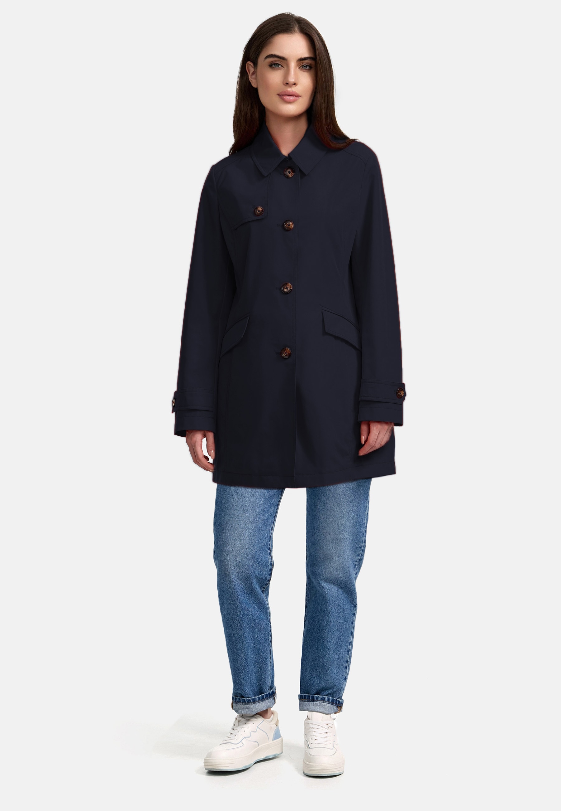 MANISA Trenchcoat, mit Koller