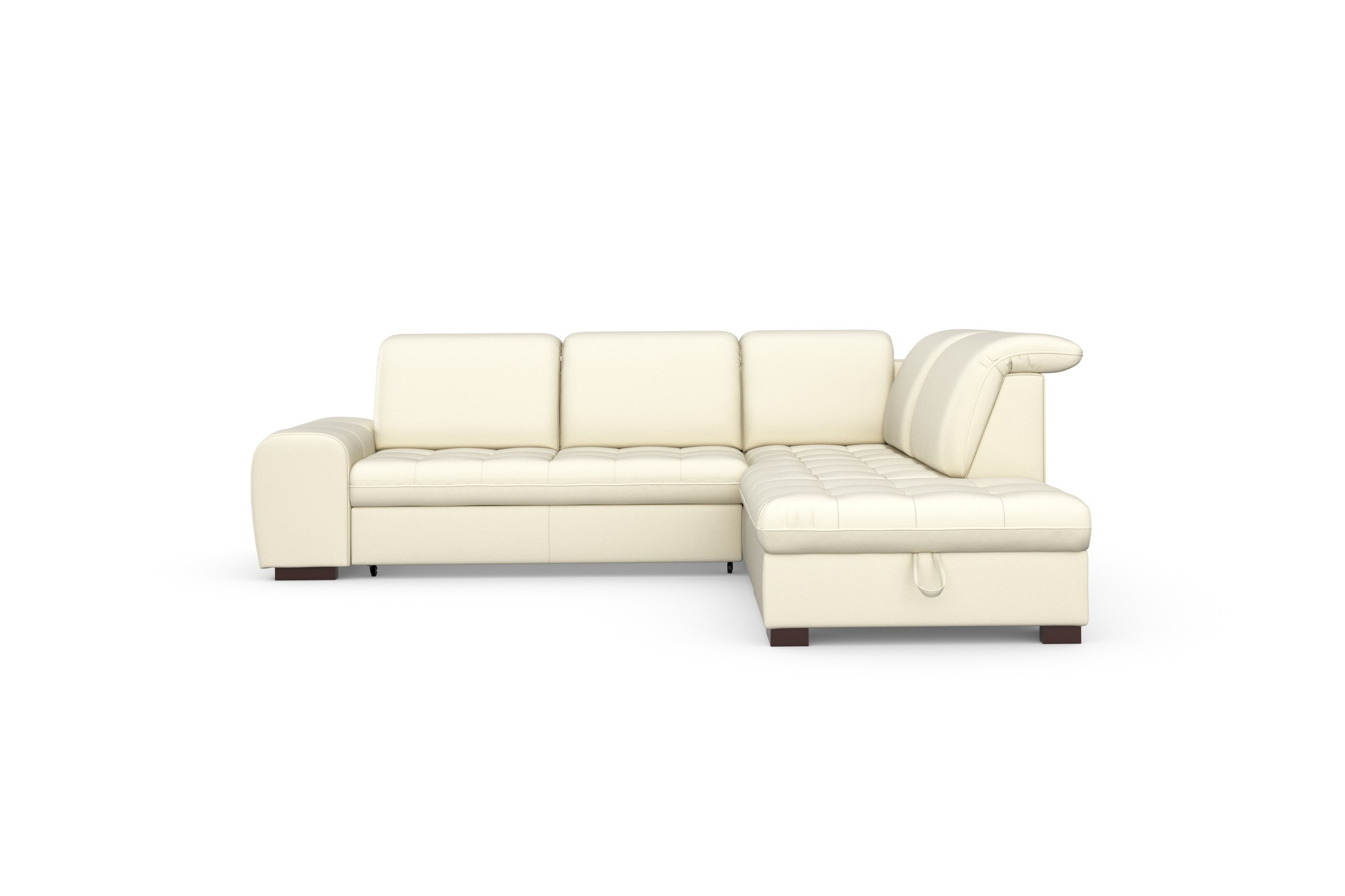 sit&more Ecksofa »Luxor L-Form«, wahlweise mit Bettfunktion, Stauraum und Kopfteilverstellung