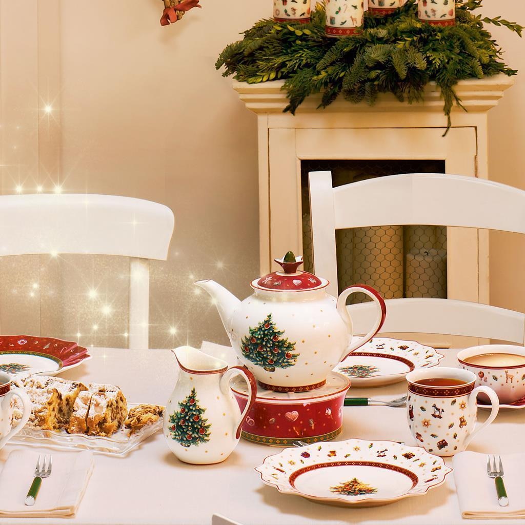 Villeroy & Boch Teekanne »Kaffeezubehör-Set Toy's Delight 3er Set bunt« 0 l 3 Stk. tlg. Mikrowellengeeignet