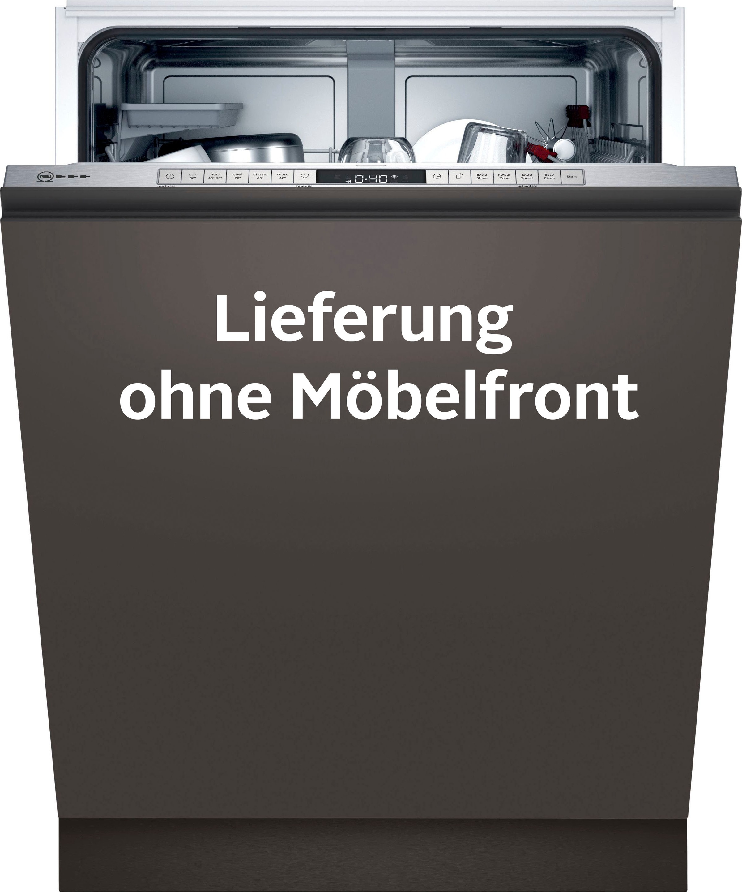 NEFF vollintegrierbarer Geschirrspüler N 70 »S255YAX01E«, 13 Maßgedecke, XXL-Geschirrspüler