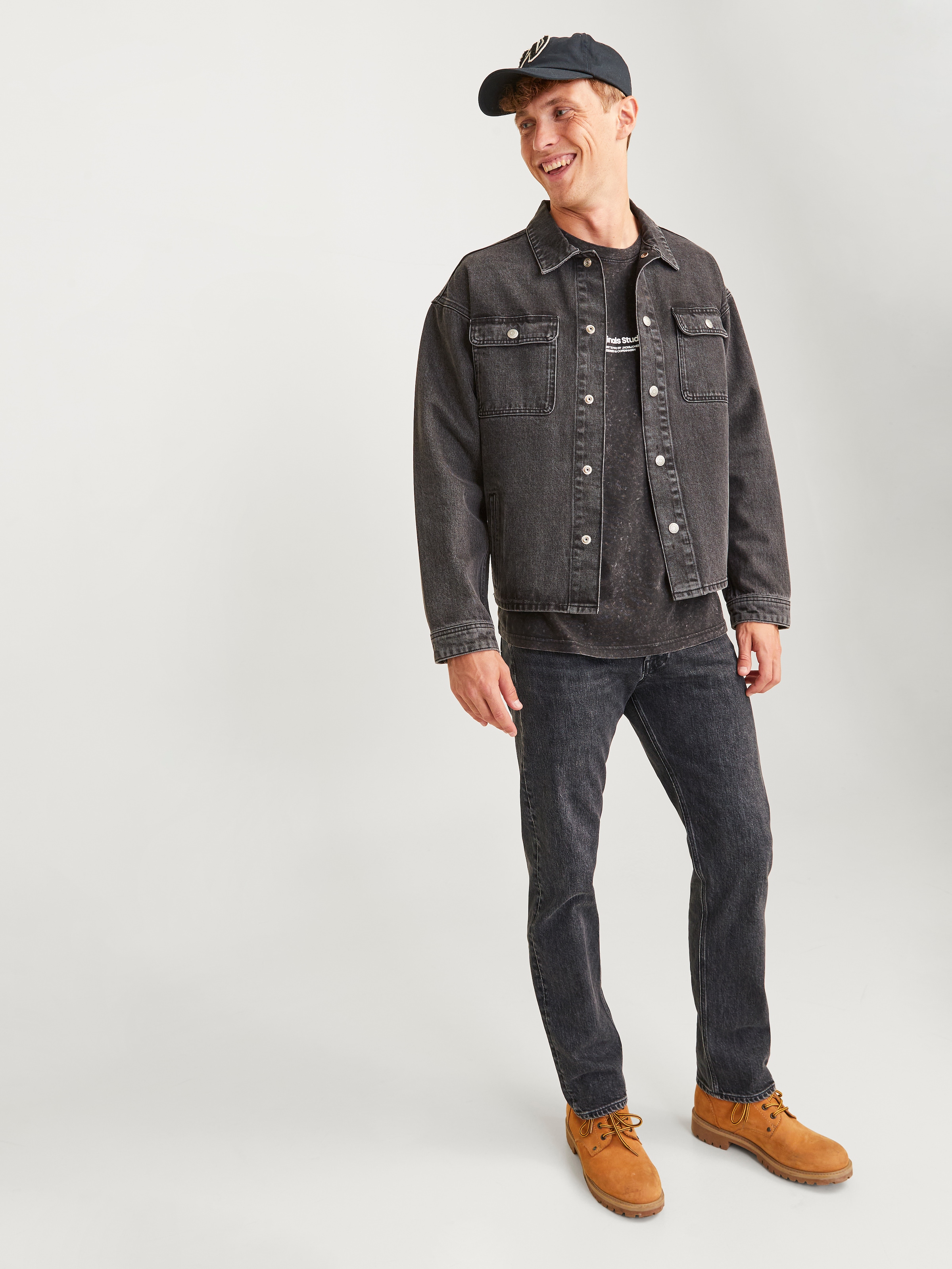 Jack & Jones Loose-fit-Jeans »JJICHRIS JJCLASSIC AM 079 LID NOOS«