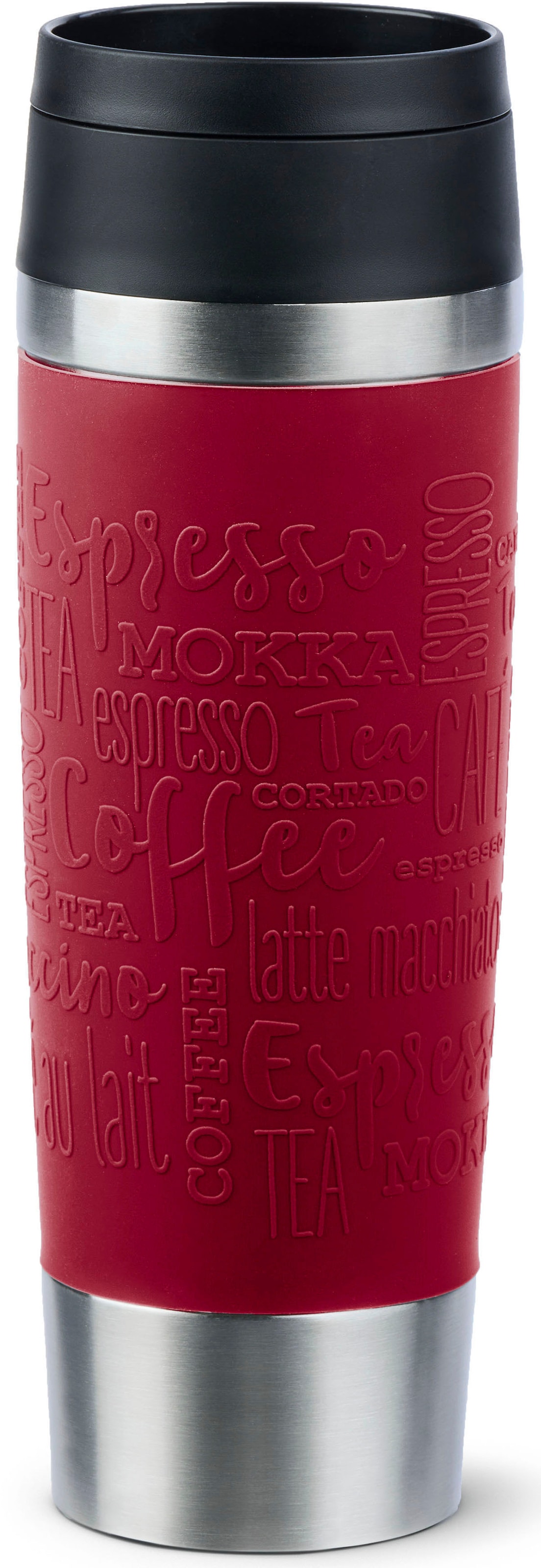 EMSA Travel Mug Classic ISOLIERBECHER 0,5L DUNKELROT N20222