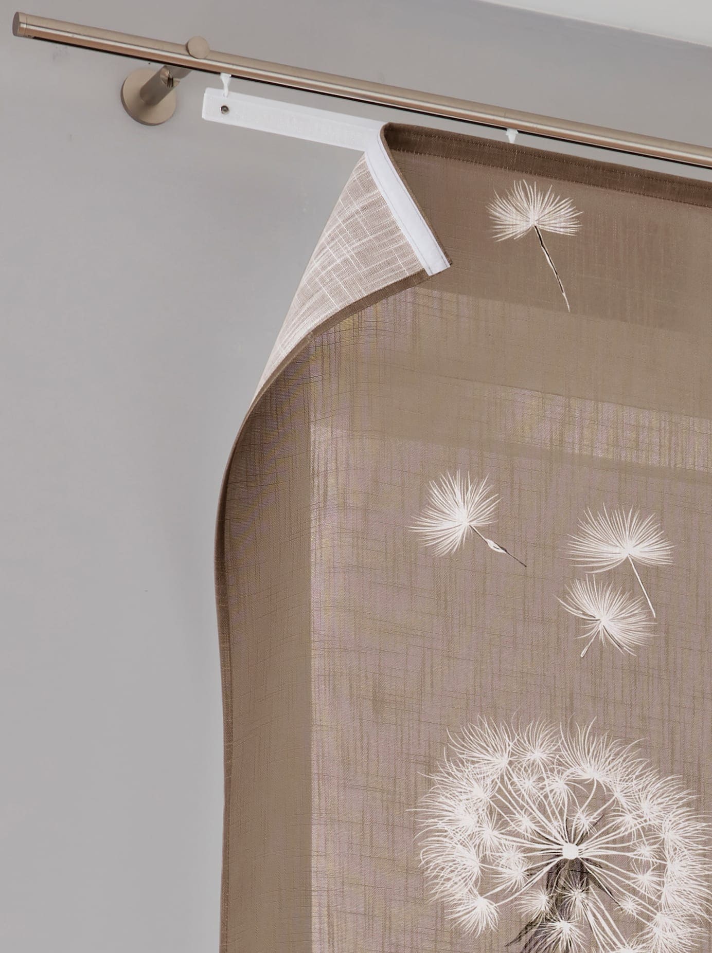 heine home Schiebegardine Klettband 1 Stk. tlg.