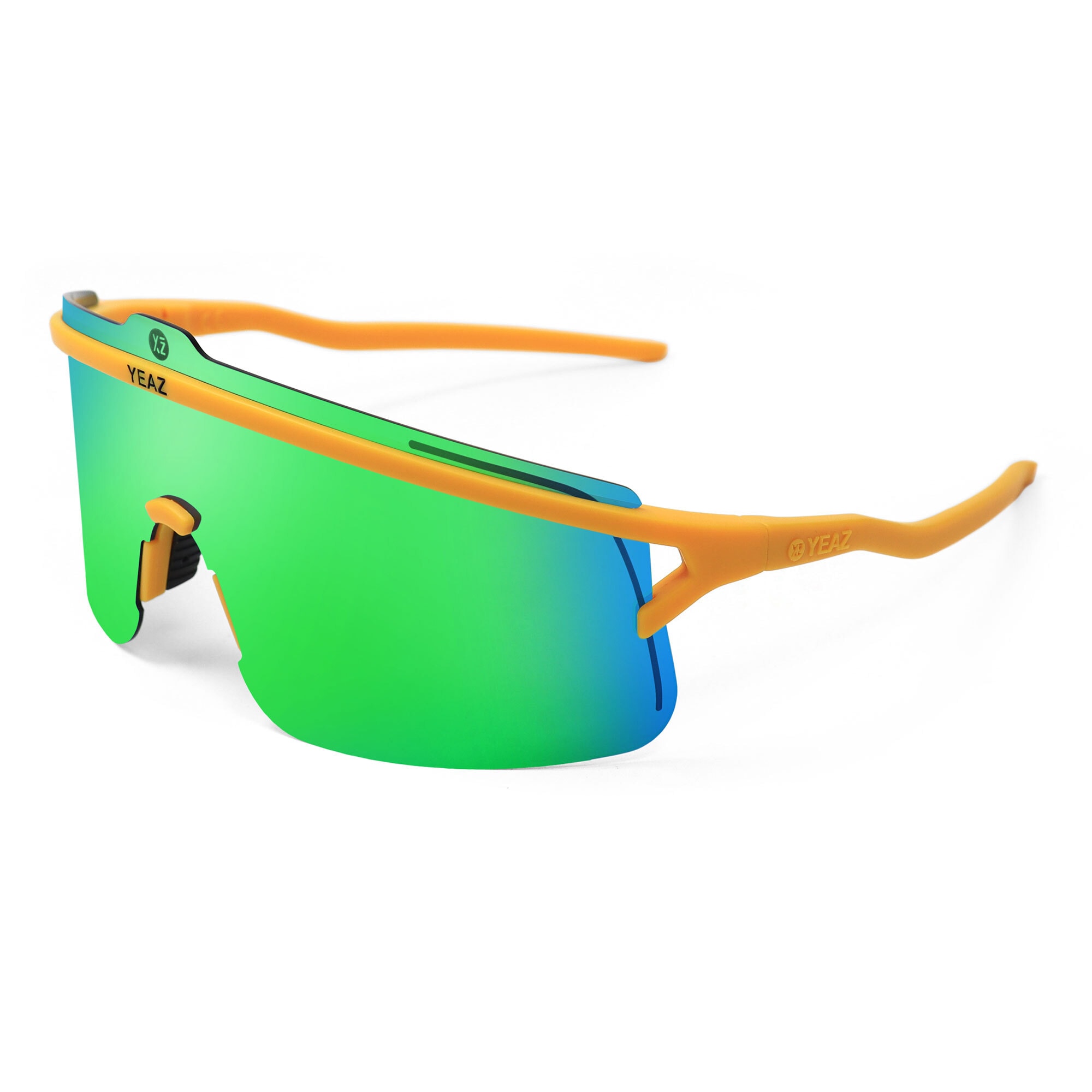YEAZ Sportbrille »Sport-Sonnenbrille Black/Silver SUNSHADE«