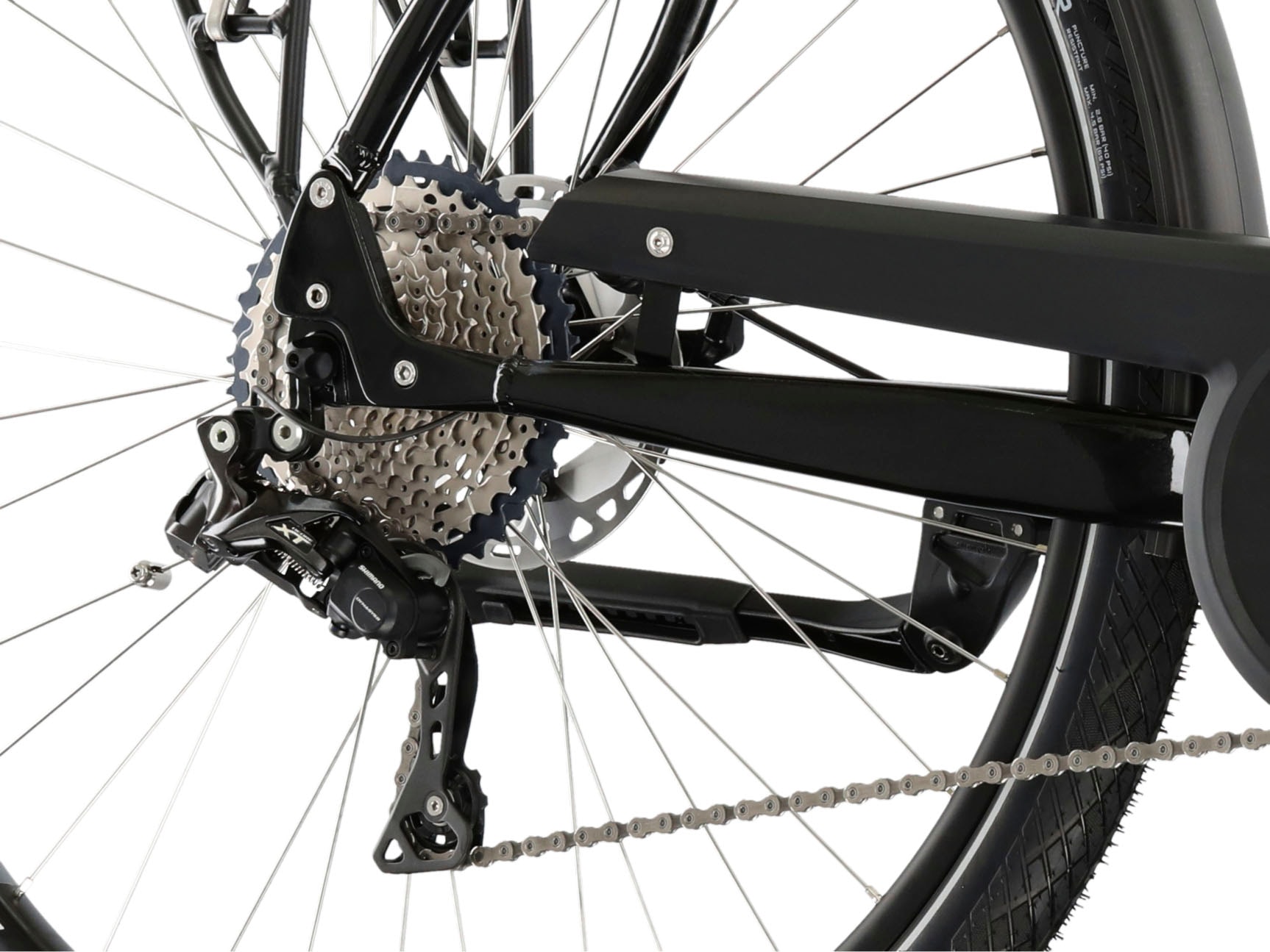 Kross E-Bike »E-Trekkingrad Trans Hybrid Prestige 504 28 Zoll schwarz«, 11 Gang, Shimano, DEORE XT DI2 M8050, Mittelmotor 250 W, Pedelec, Elektrofahrrad für Herren