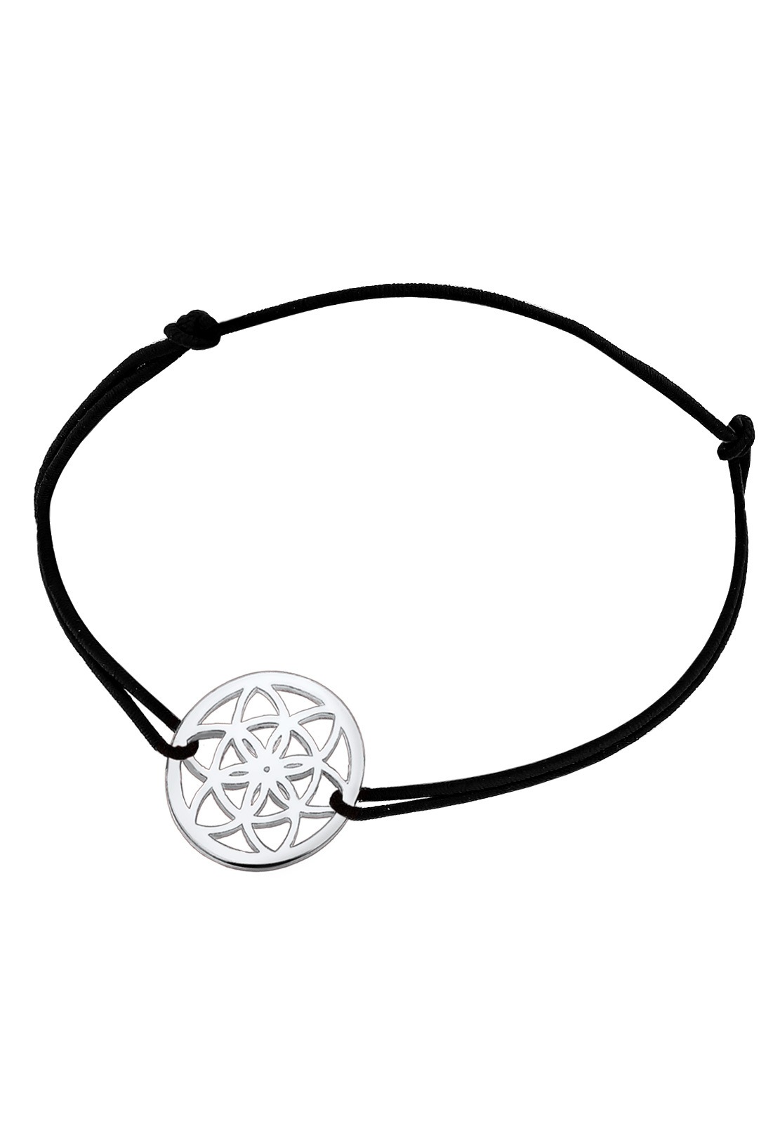 Elli Armkette »Armband Lebensblume Ornament 925 Sterling Silber«