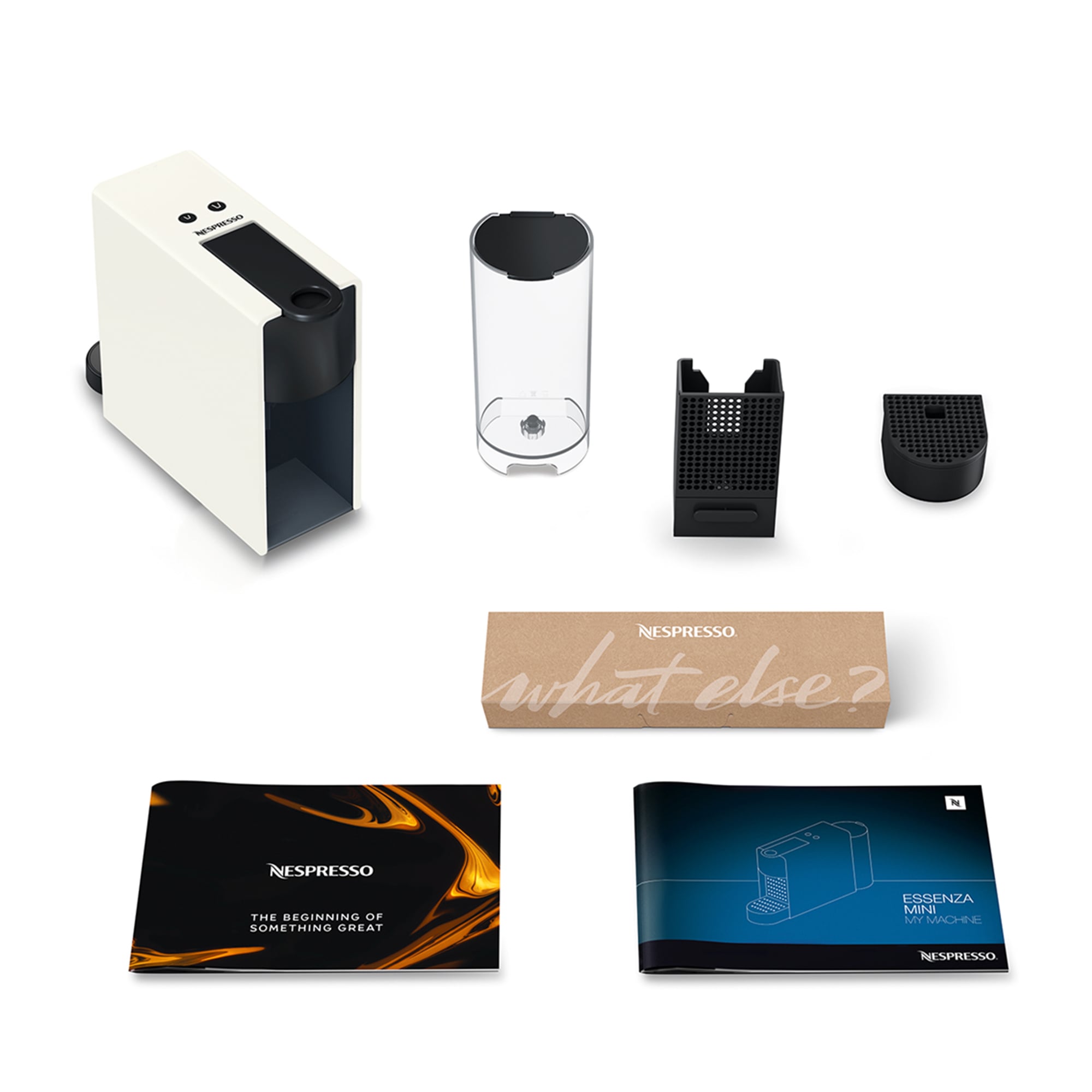 Nespresso Kapselmaschine »XN1108 Essenza Mini von Krups« Pumpendruck: 19 Bar, inkl. Willkommenspaket mit 7 Kapseln