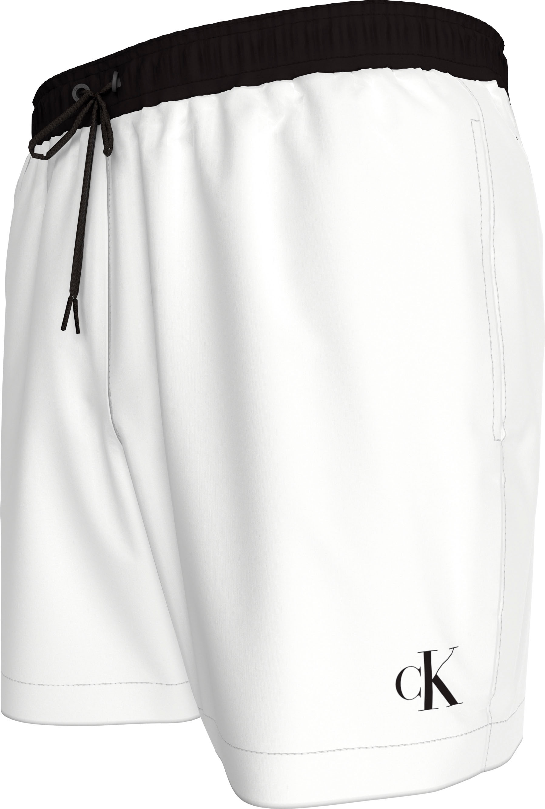 Calvin Klein Swimwear Badeshorts »MEDIUM DRAWSTRING«, mit Logodruck