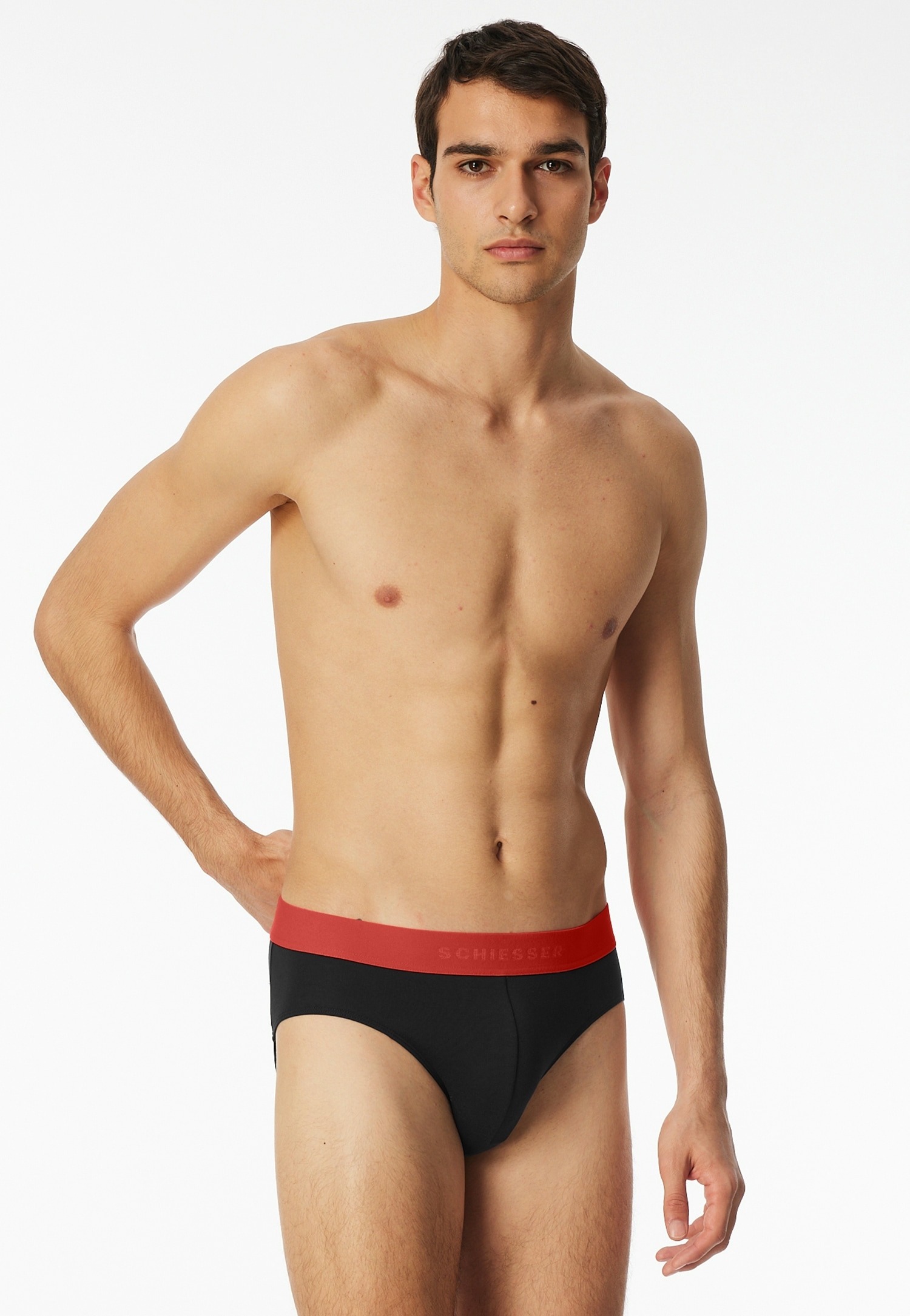 Schiesser Rioslip »95/5 Multipacks« 3er Pack,  mit sportlichem Logo-Webgummibund