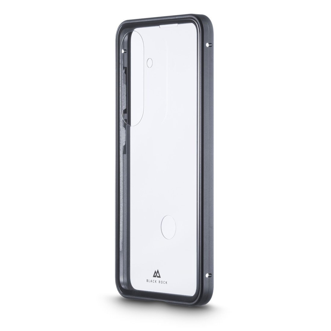 BLACKROCK Smartphone-Hülle »Samsung Galaxy S26 360 Grad Schutzcover Glass  Metall« Samsung Galaxy S26 360 Grad Schutz, Magnetverschluss, ultradünn, Wireless Charging