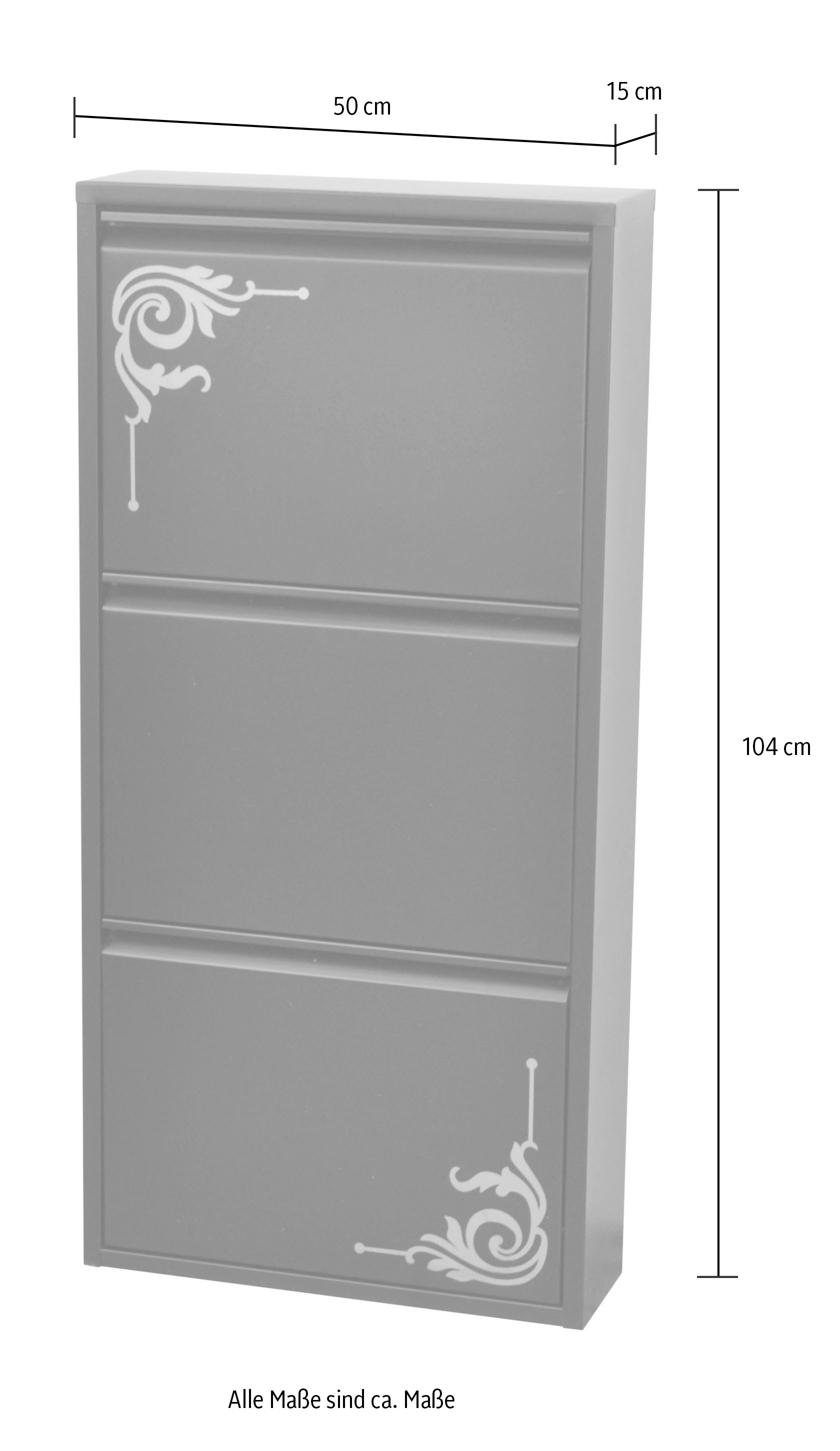 HOFMANN LIVING AND MORE Schuhschrank, (1 St.)
